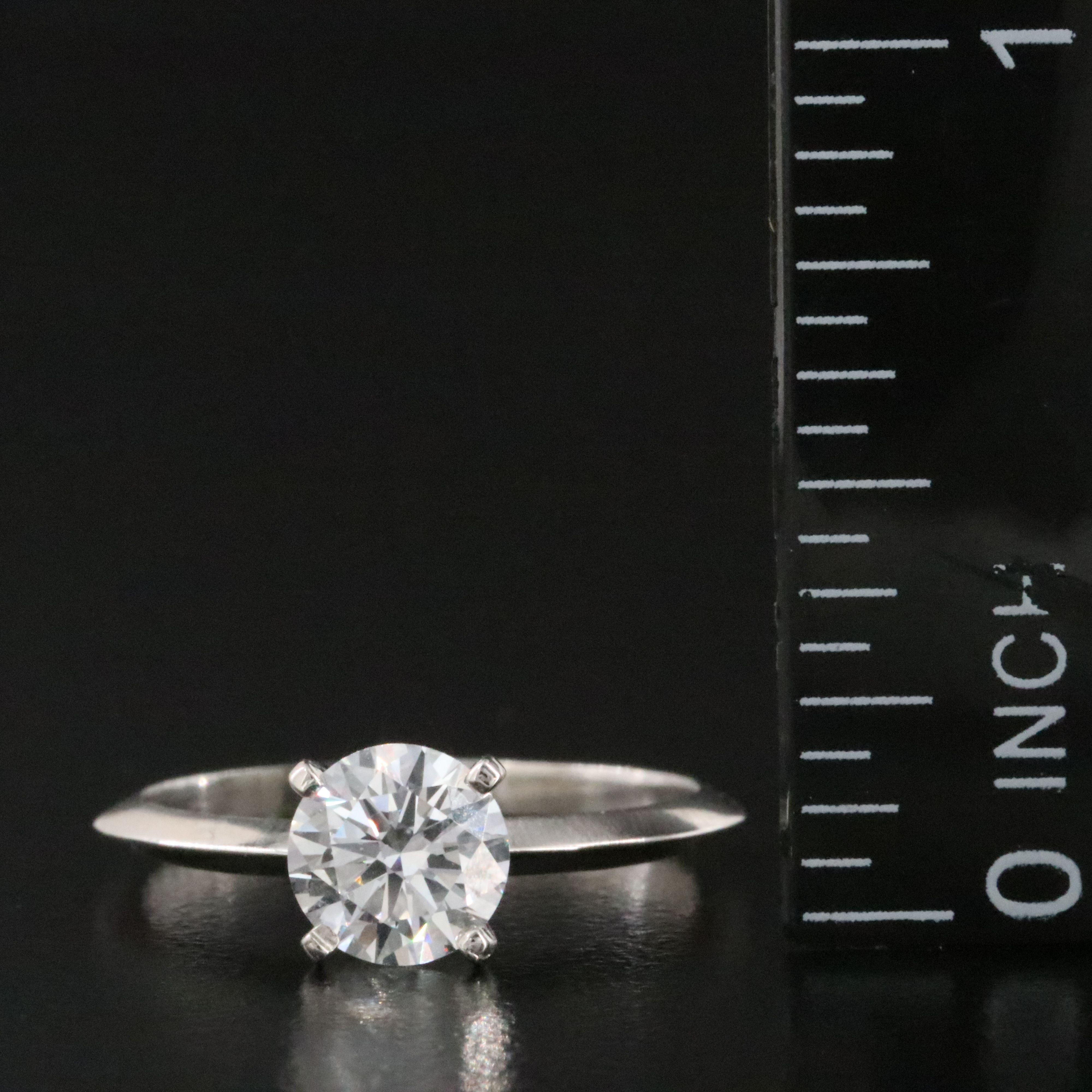 Platinum 1.00 CT Lab Grown Diamond Ring