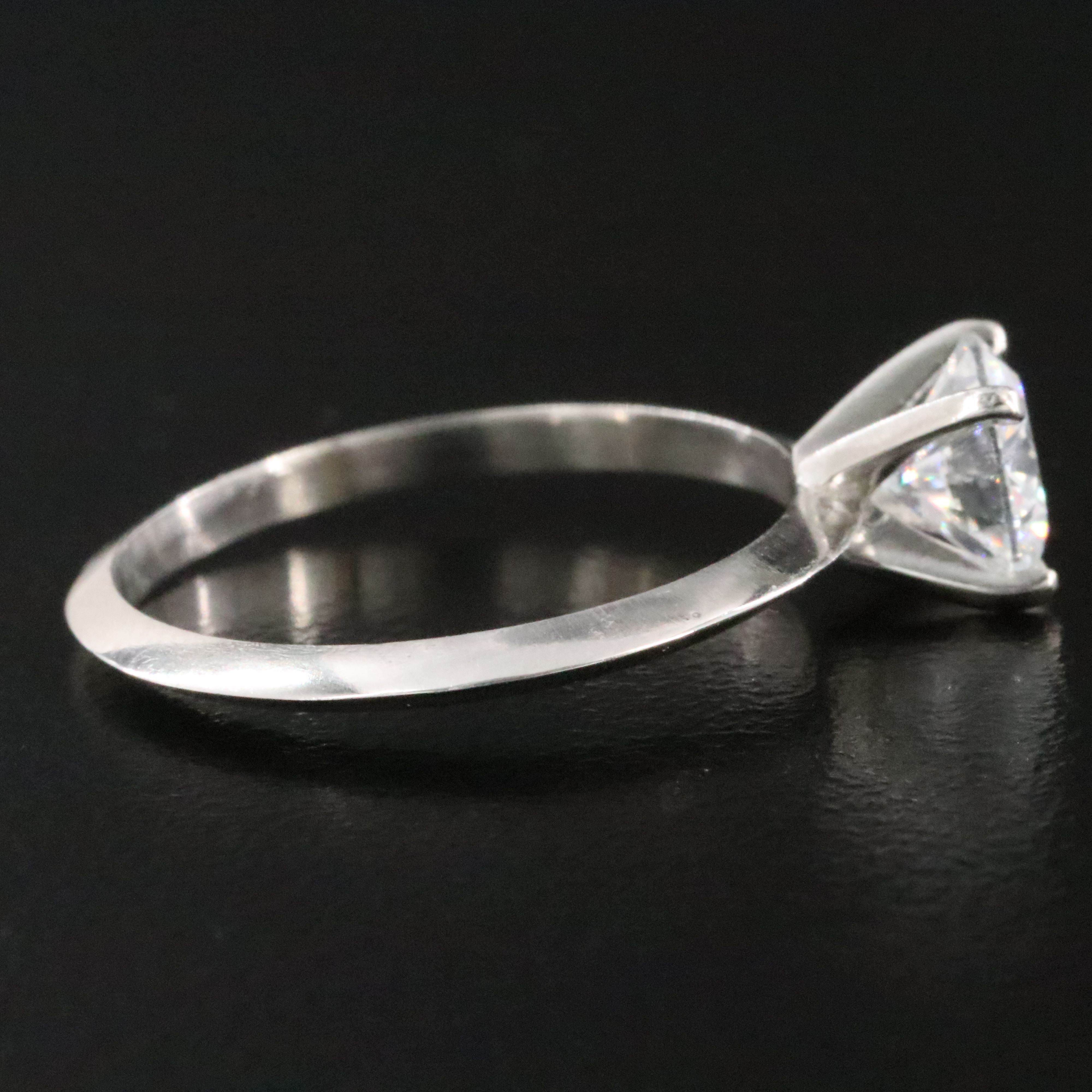 Platinum 1.00 CT Lab Grown Diamond Ring