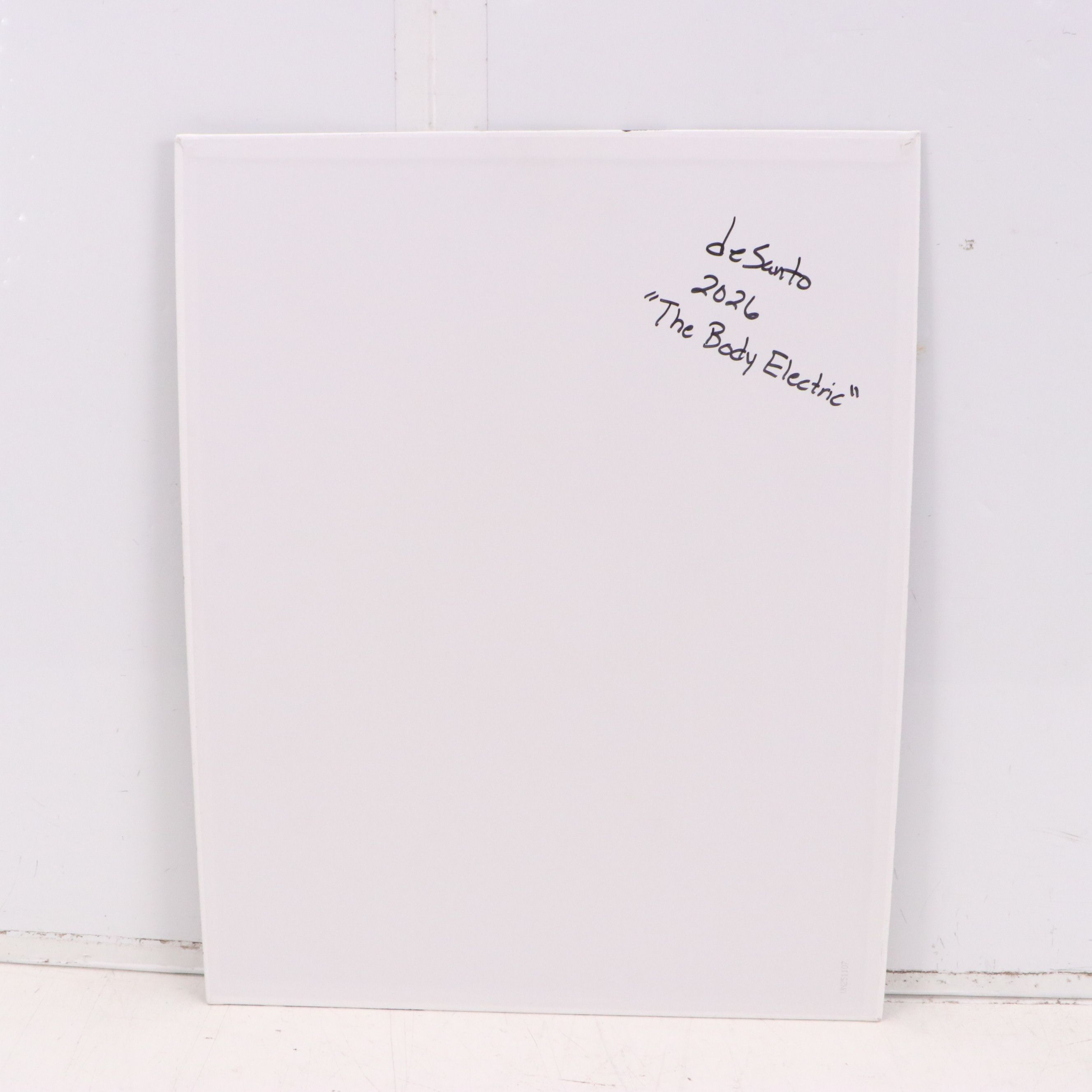 deSanto Male Nude Acrylic Painting, 2026