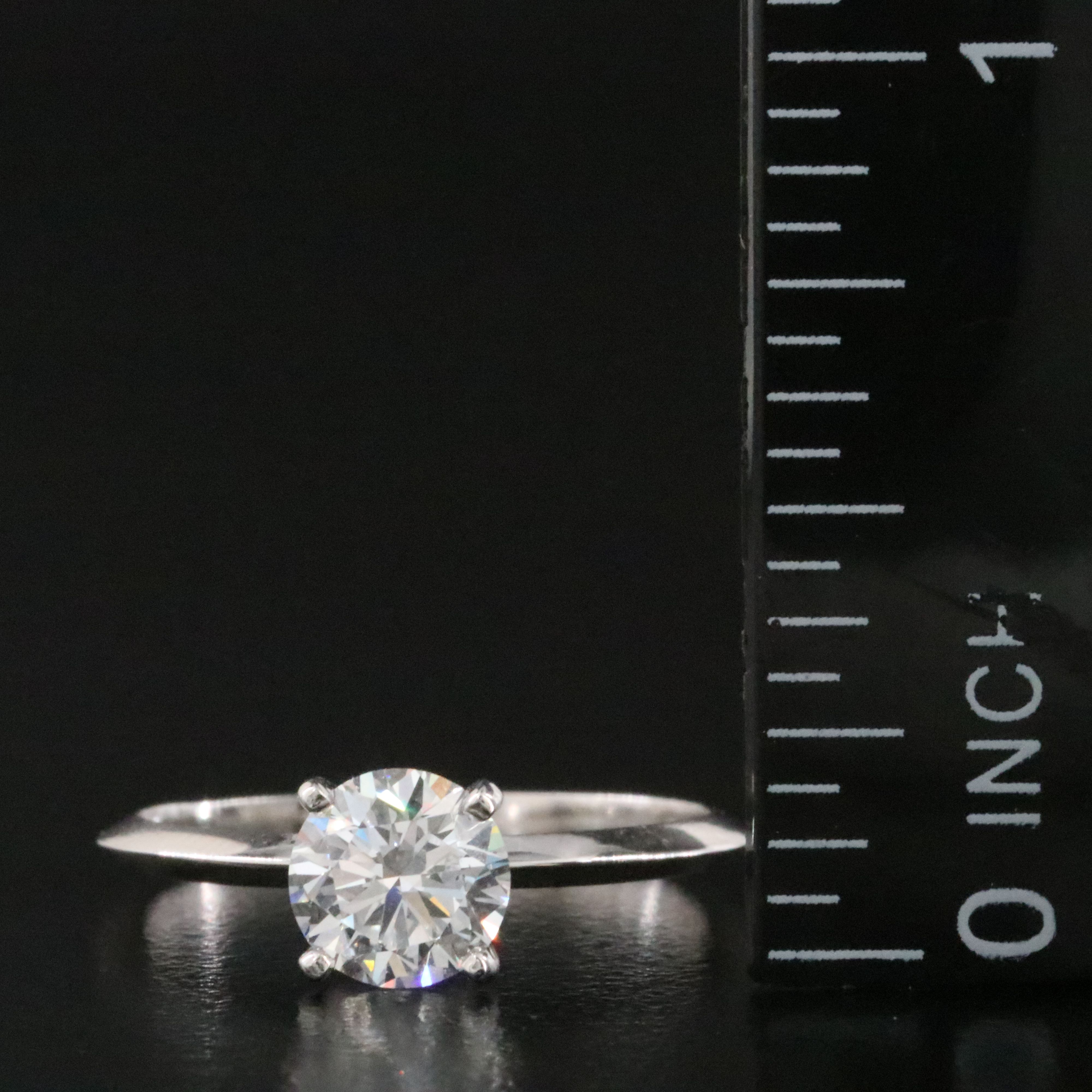 10K 0.96 CT Lab Grown Diamond Solitaire Ring