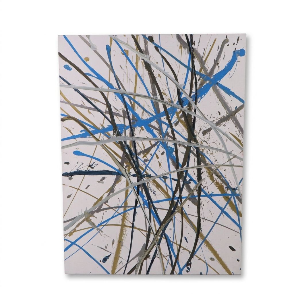 Eric Weldon Weinbrenner Abstract Expressionist Acrylic Painting, 21st Century