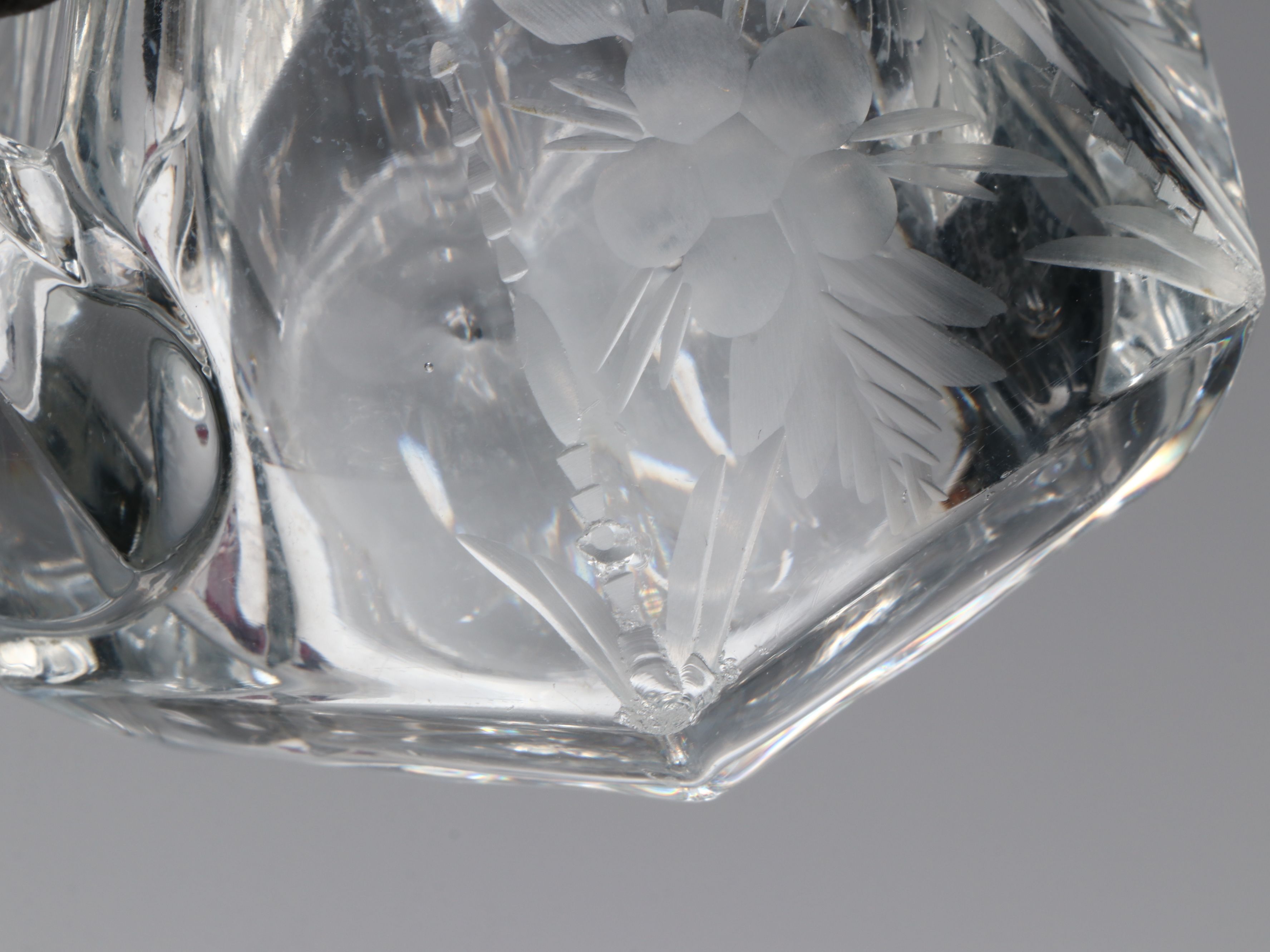 Gorham "Lotus" Crystal Creamer with Anchor Hocking, Federal and Other Serveware