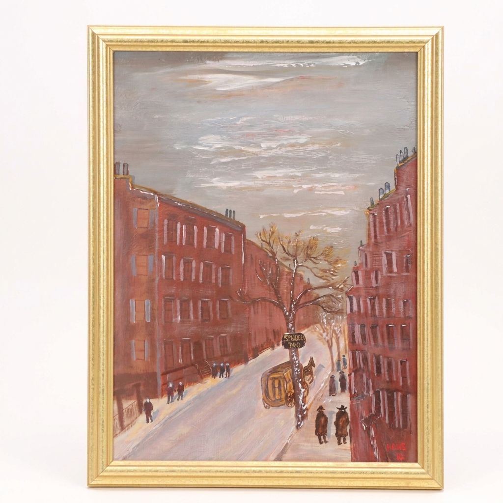 Hans Brinker Landscape Acrylic Painting "Studio 700," 2010