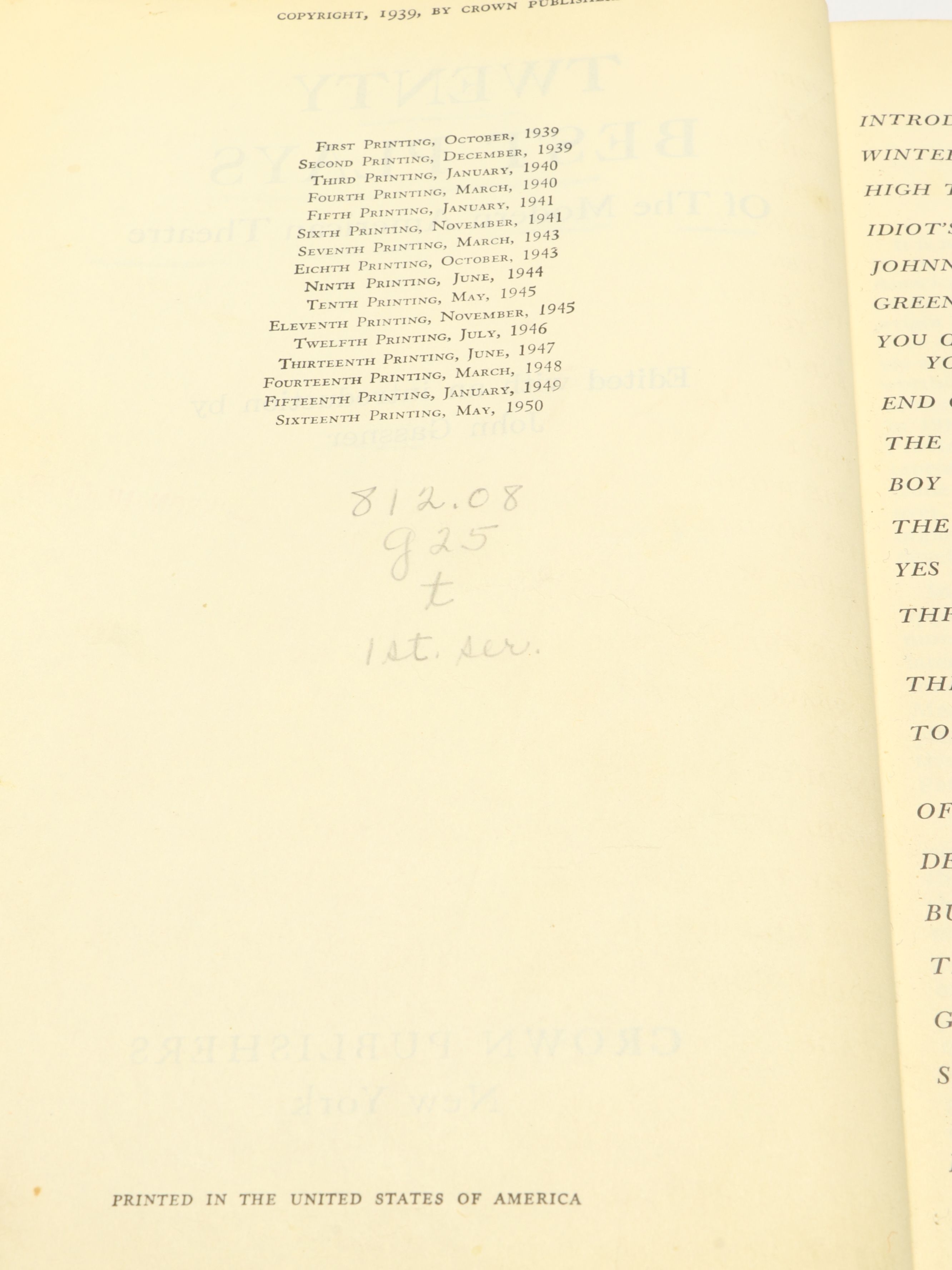 "The Globe Illustrated Shakespeare" with Other Theater and Art Books