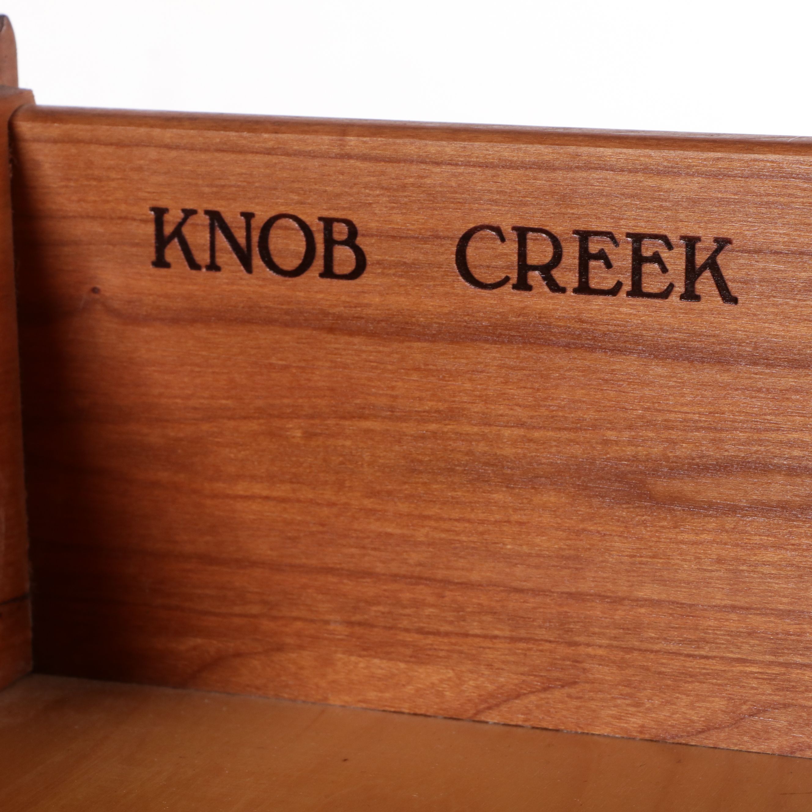 Knob Creek Chippendale Style Mahogany Finish Tall Chest of Drawers