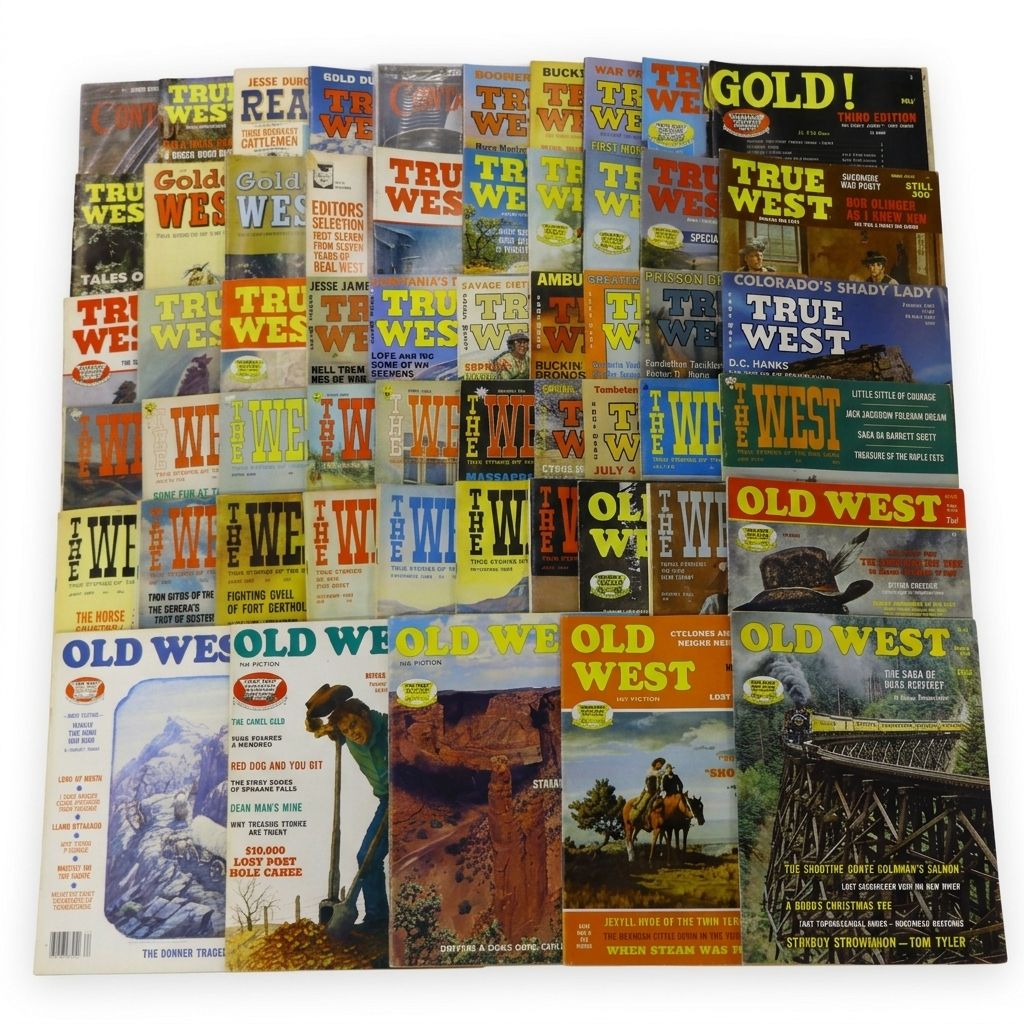 "True West," "Cowboys and Indians" and More Vintage Western Magazines