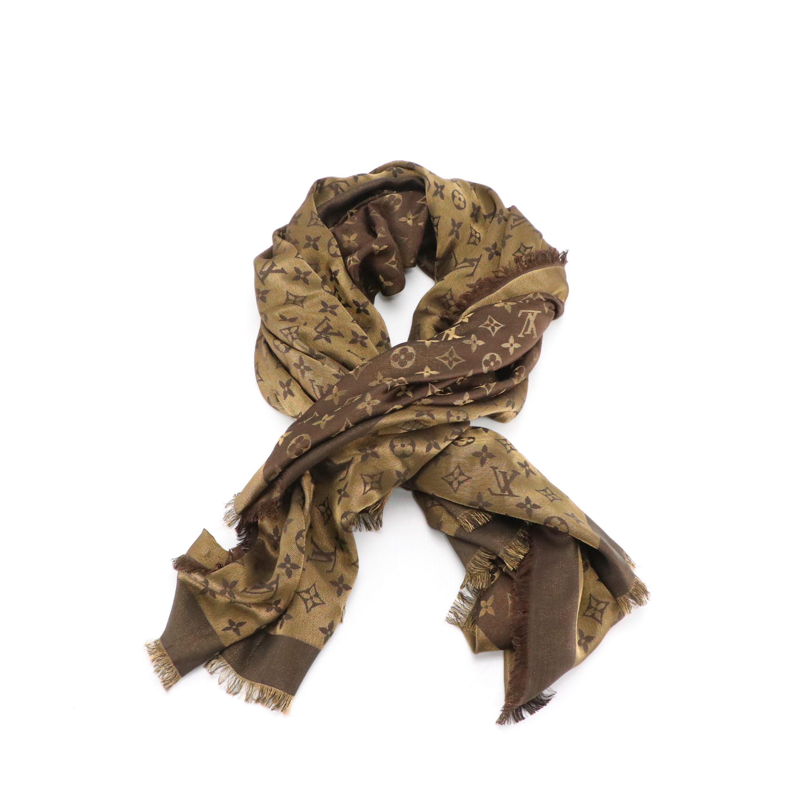 Louis Vuitton Monogram Shine Shawl