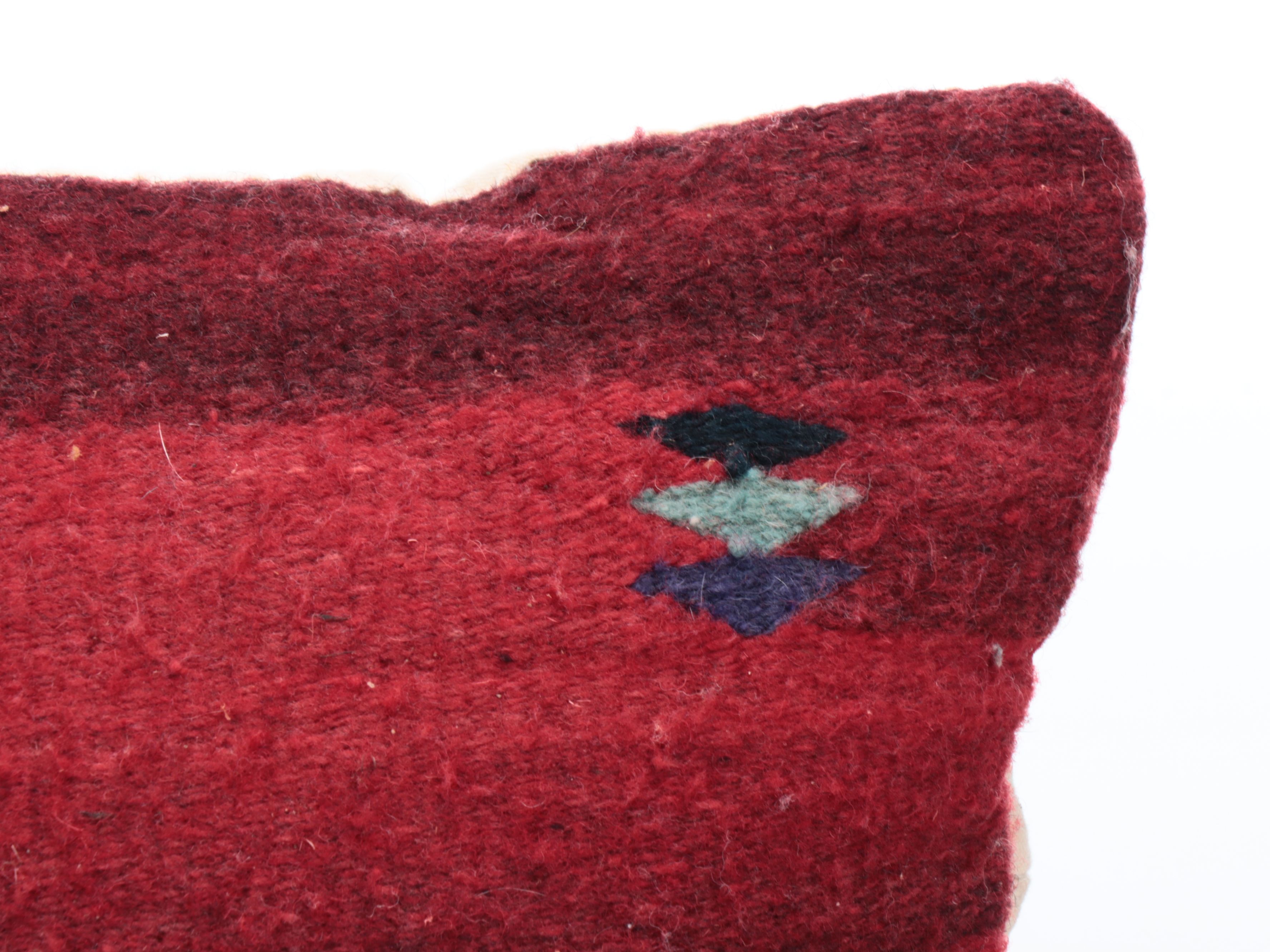 2'7 x 5'9 Handwoven Southwestern Style Accent Rug, and Heartline Bear Pillow