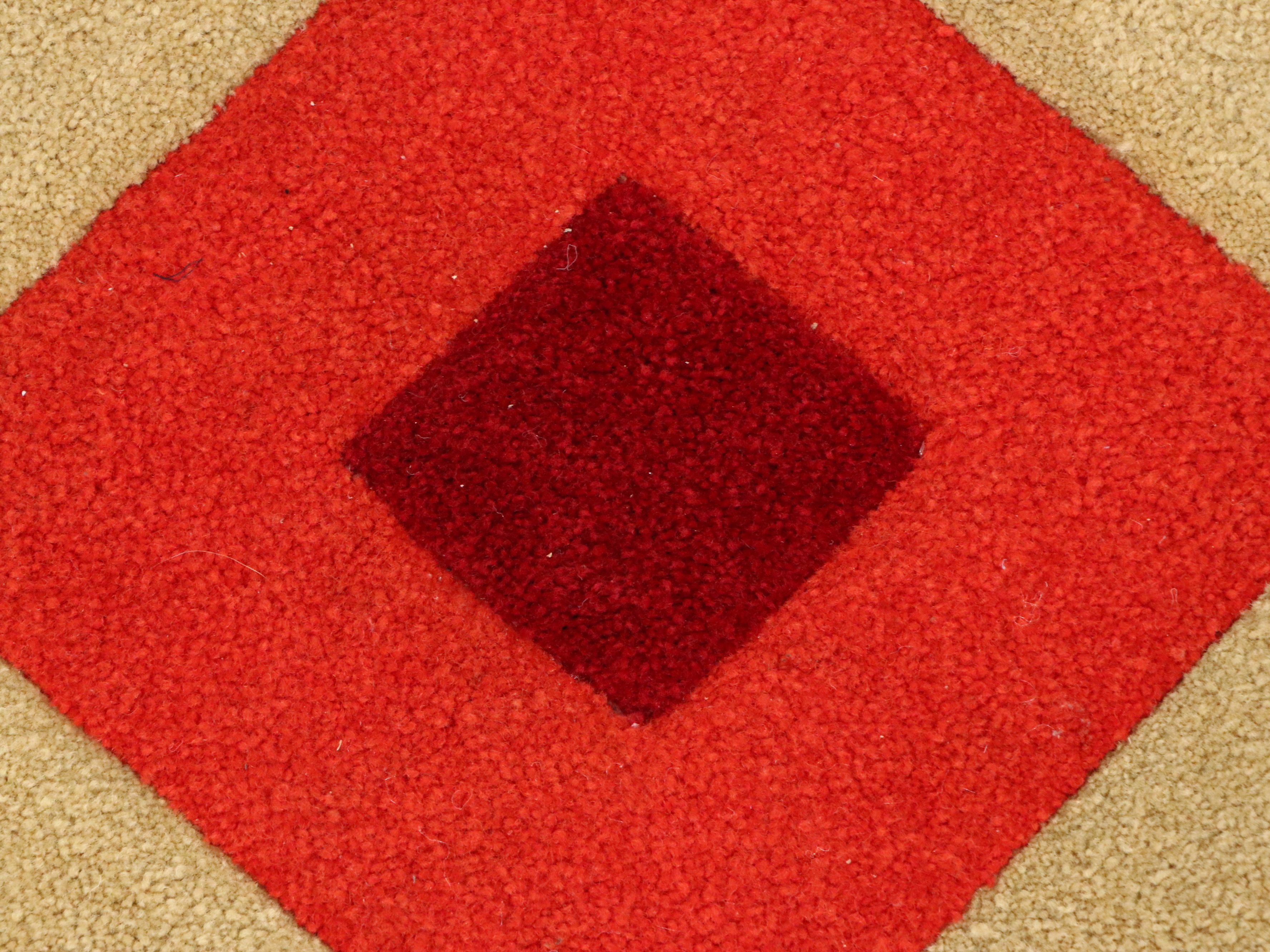 9' x 14'11 Machine Made Carved Postmodern Deco Revival Room-Sized Rug