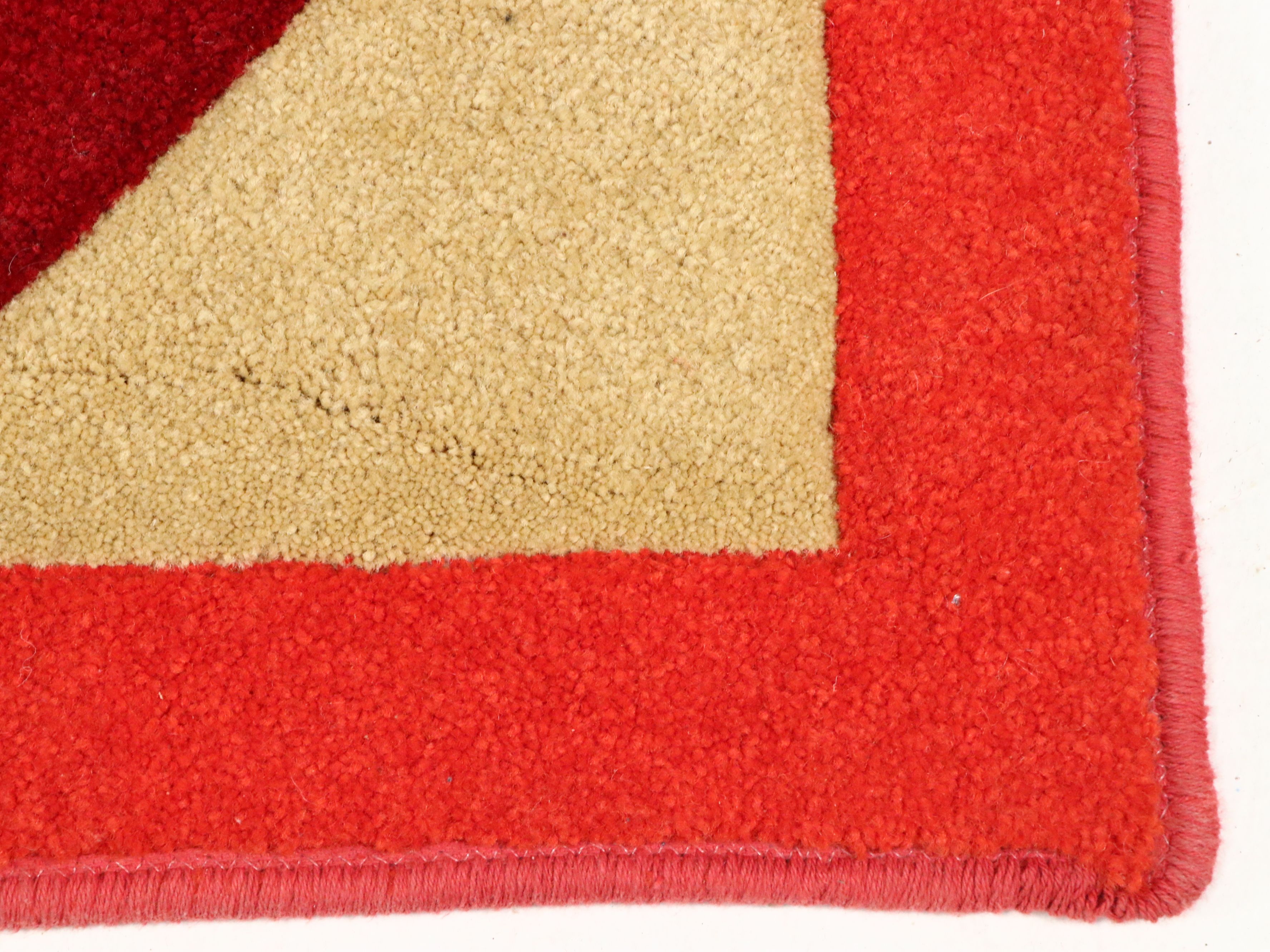 9' x 14'11 Machine Made Carved Postmodern Deco Revival Room-Sized Rug