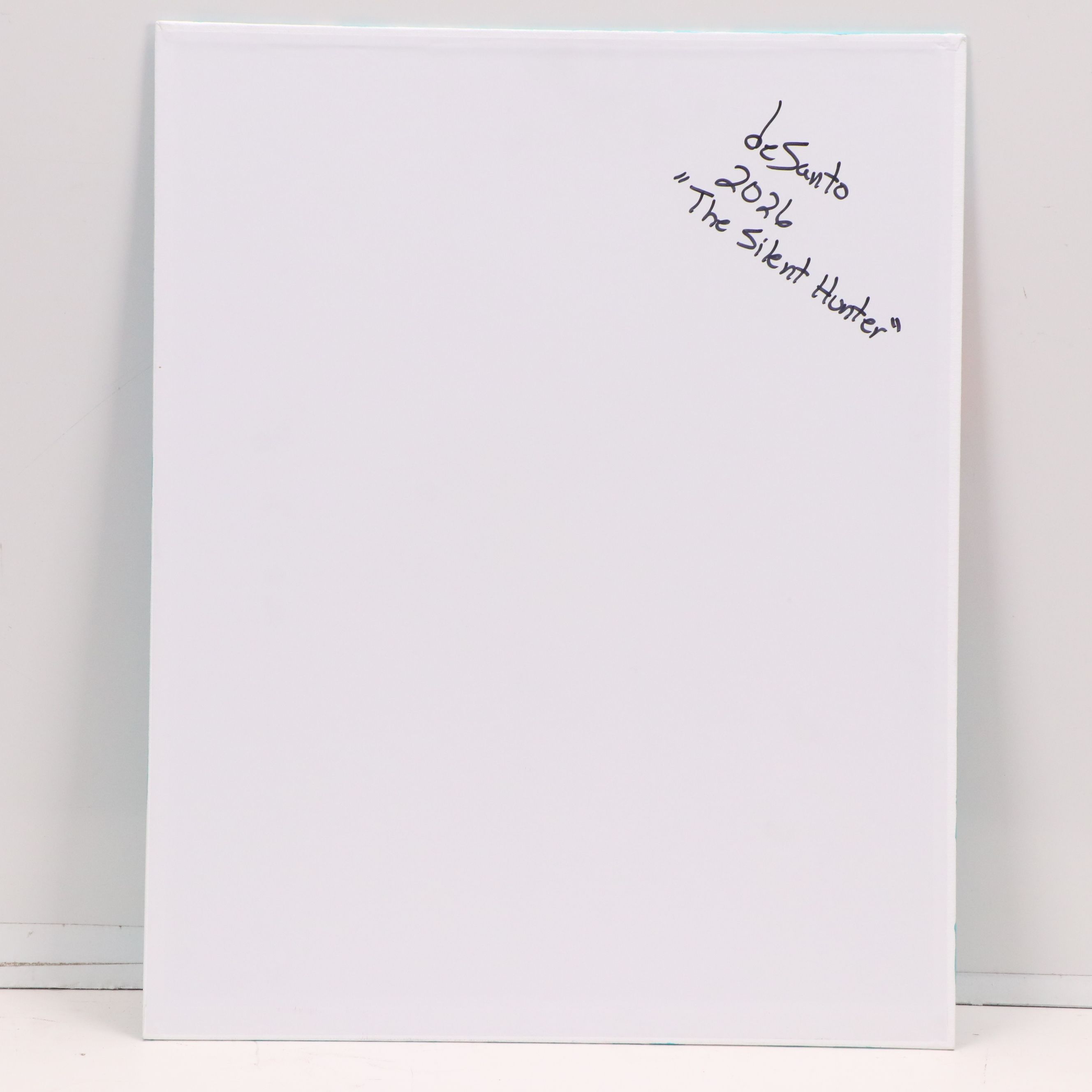 deSanto Pop Art Acrylic Painting of Leopard, 2026