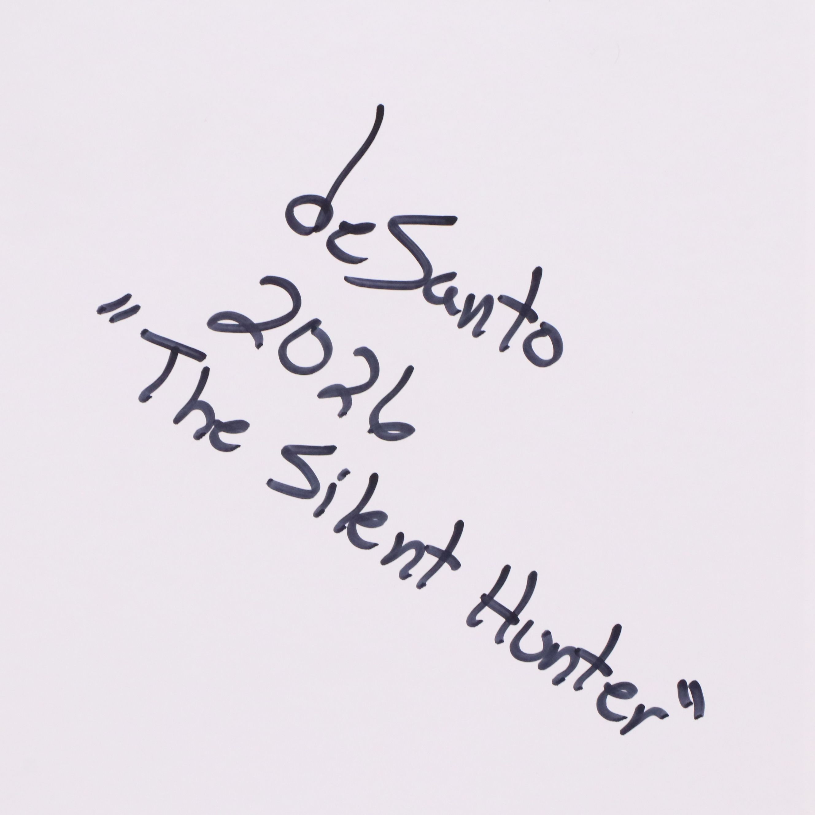 deSanto Pop Art Acrylic Painting of Leopard, 2026