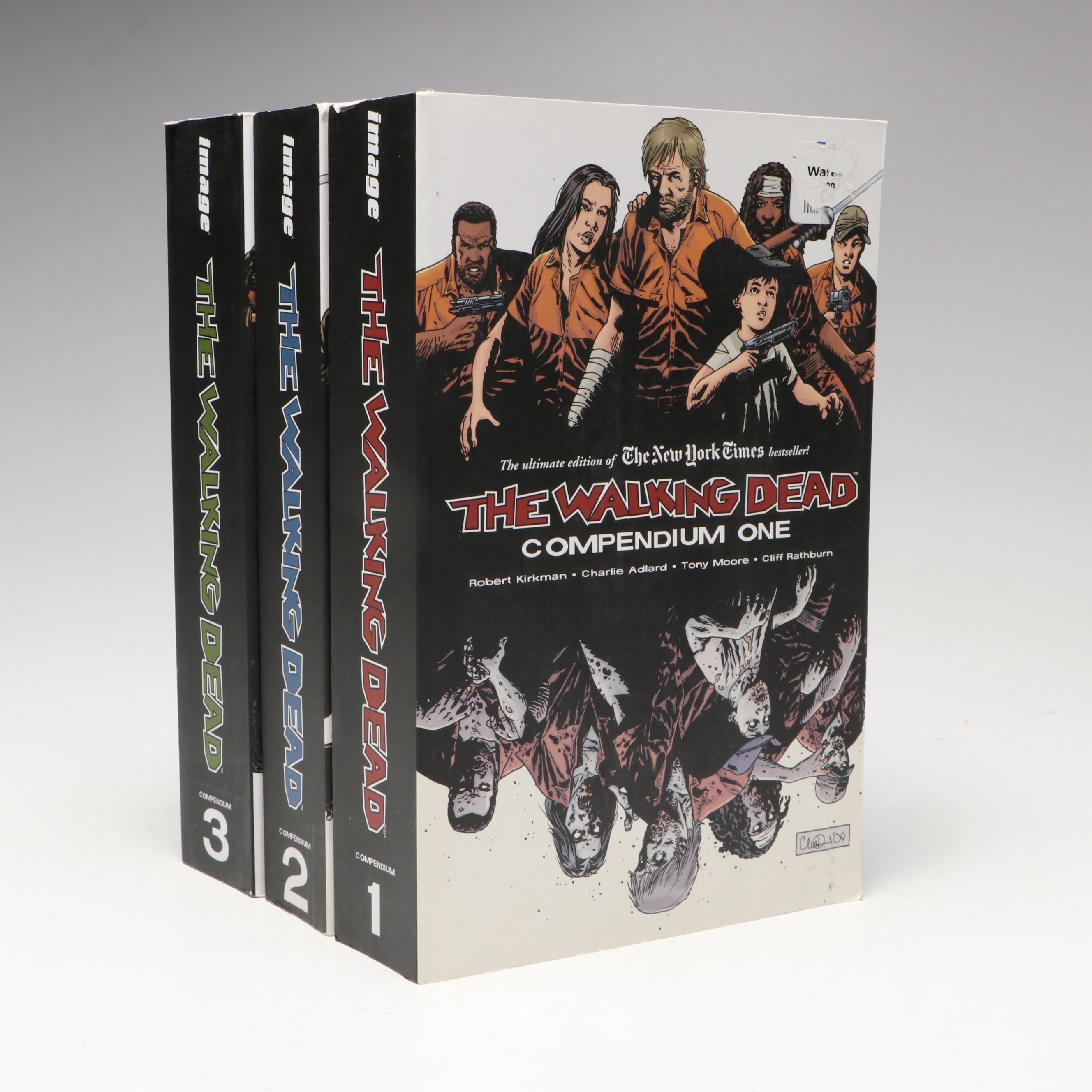 Image Comics "The Walking Dead" Compendia 1–3 by Robert Kirkman