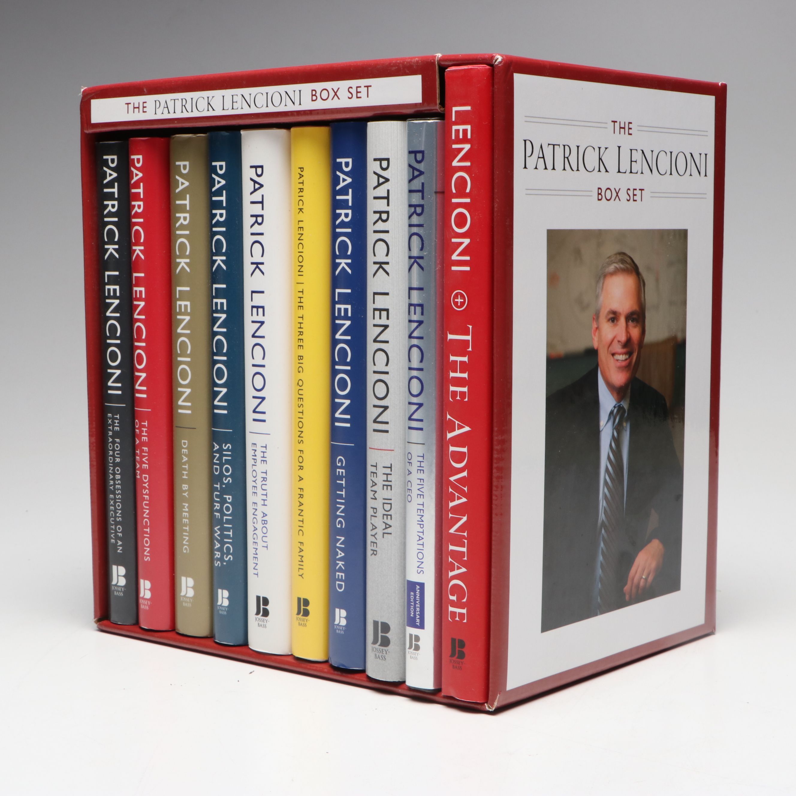 "The Patrick Lencioni Box Set" Business Management Ten-Volume Set, 2016