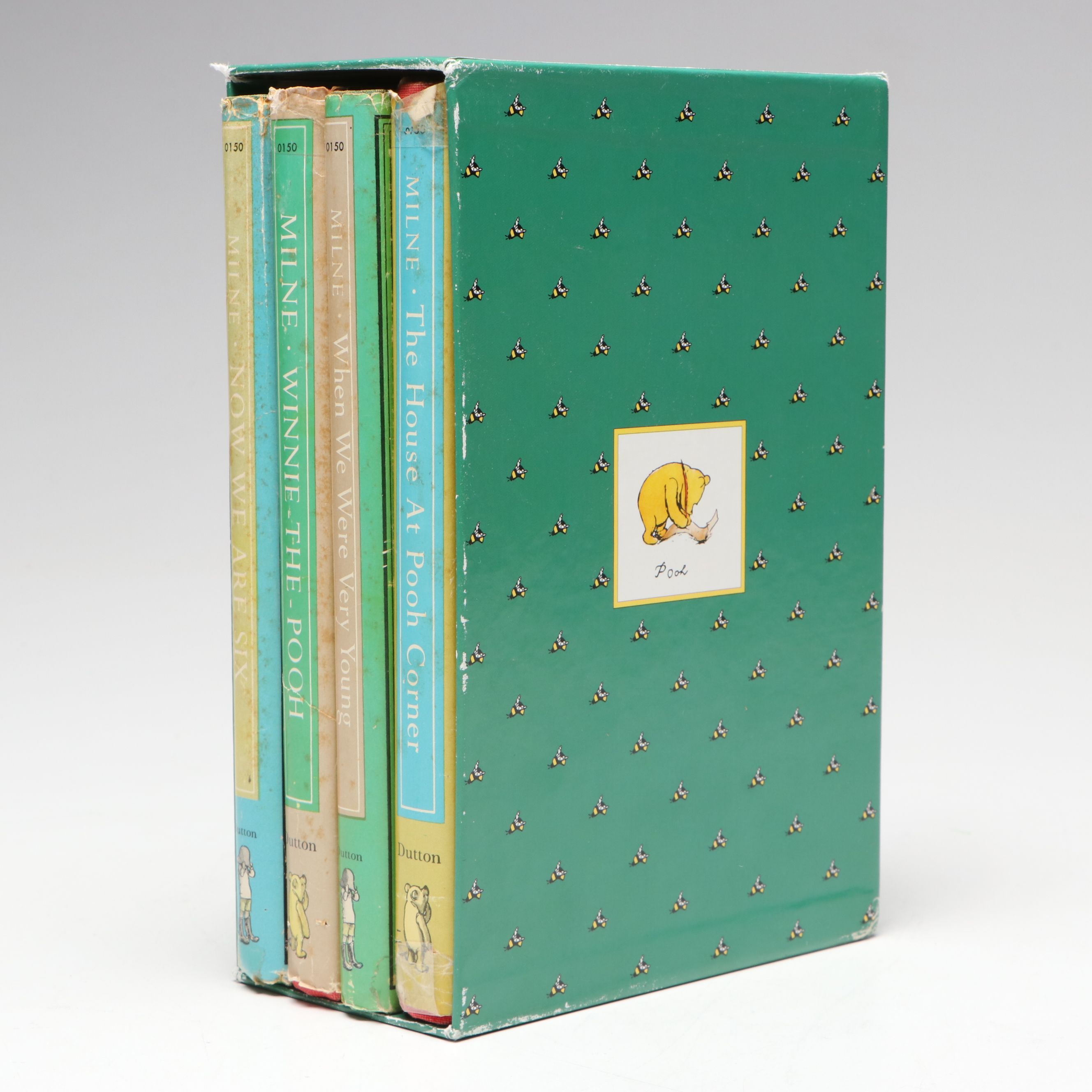 "Pooh's Library" Winnie-the-Pooh Box Set by A. A. Milne, 1976