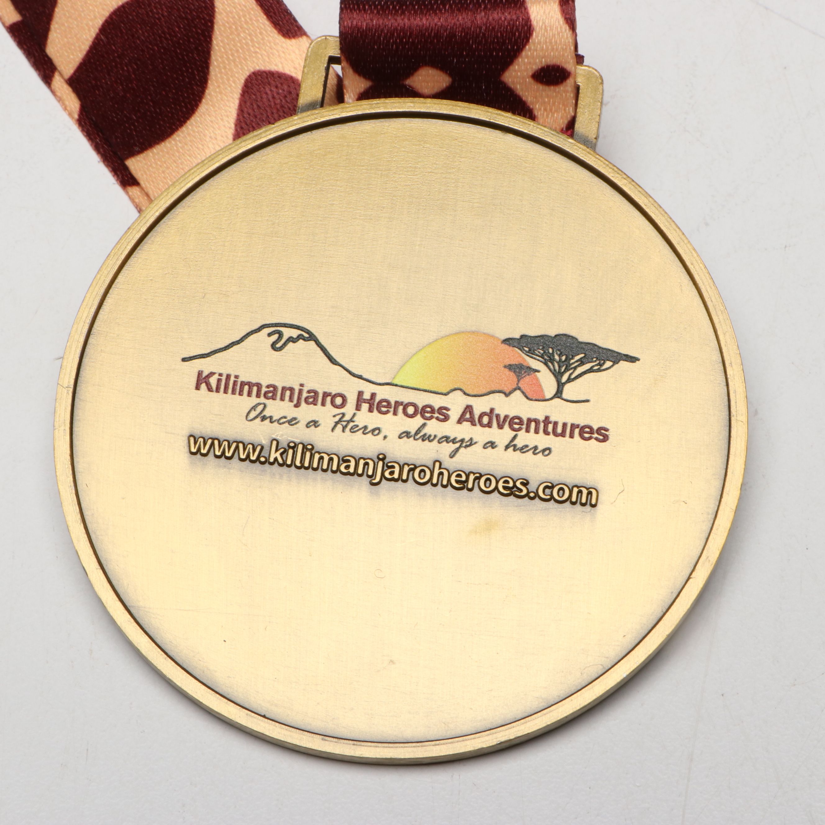 Pentax Super Program Camera and Mt. Kilimanjaro Medal in Blue River Fly Shop Box