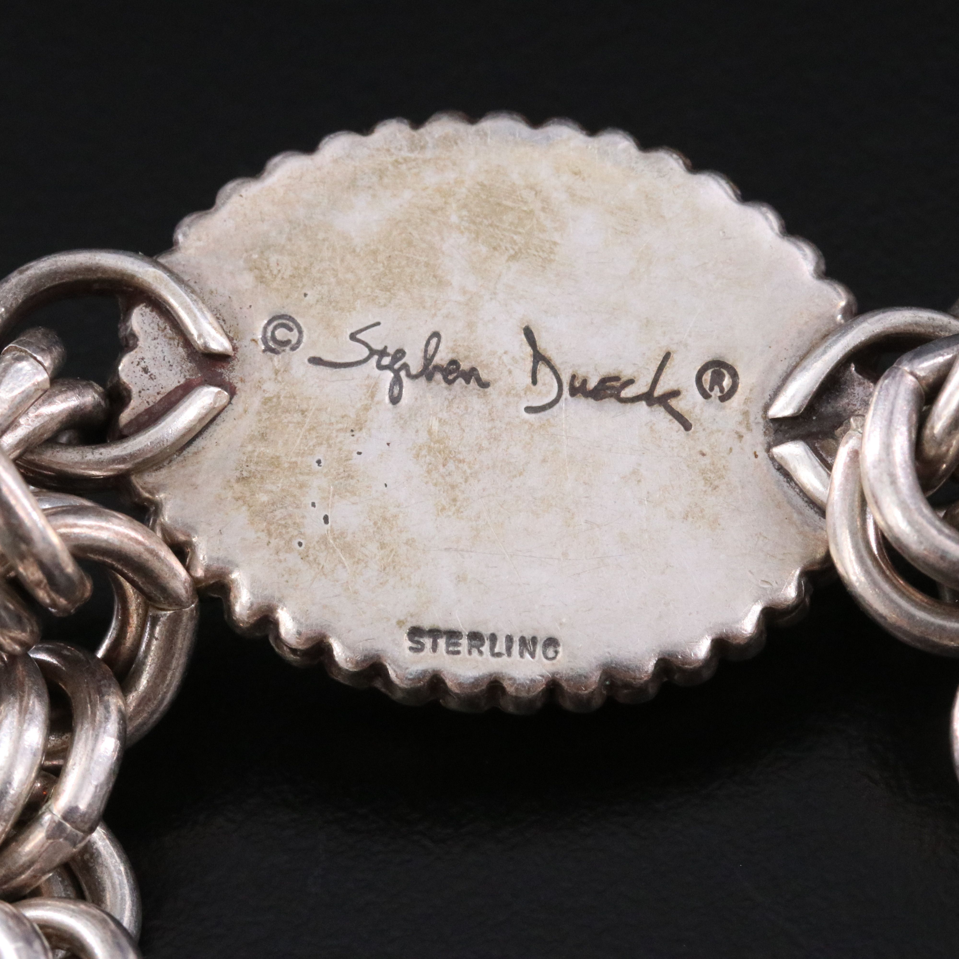 Sterling Stephen Dweck Blister Pearl Bracelet