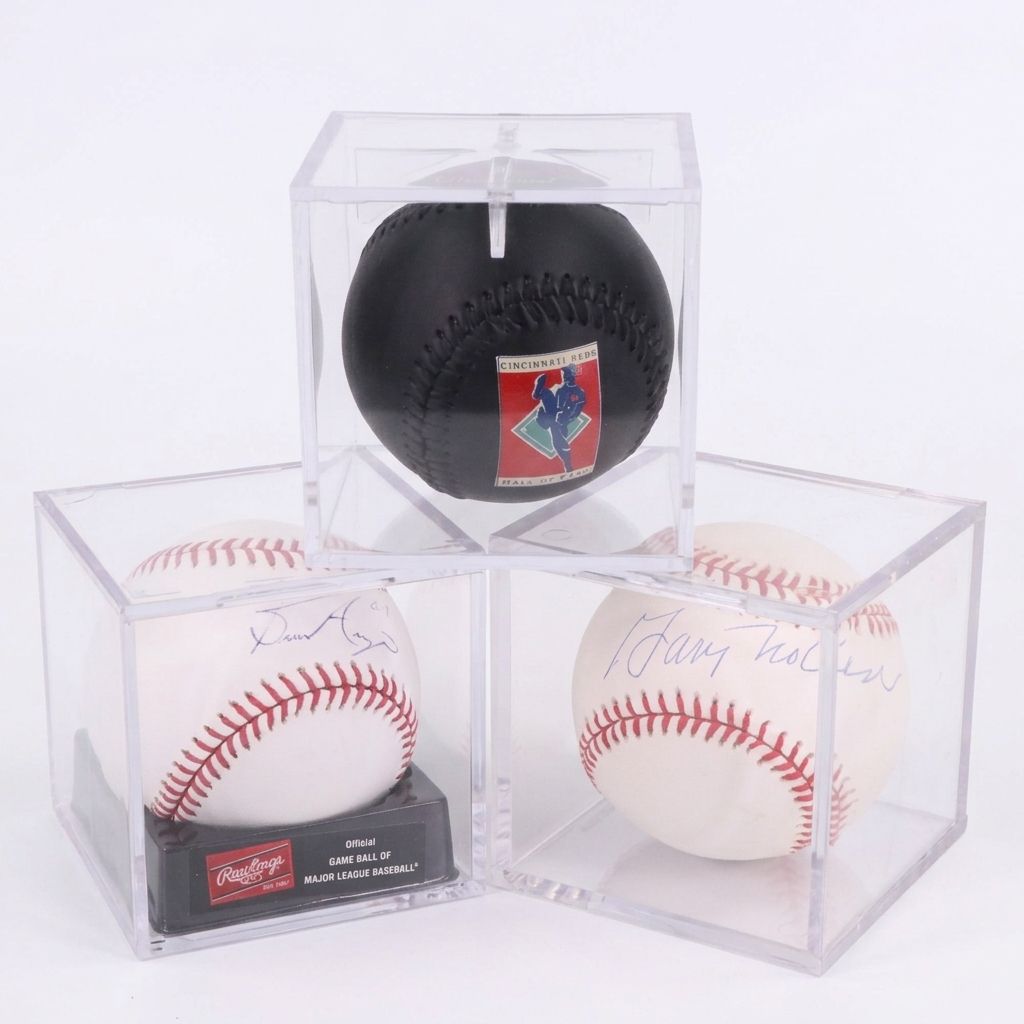 Bronson Arroyo and Gary Nolan Signed Rawlings Official Baseballs with More