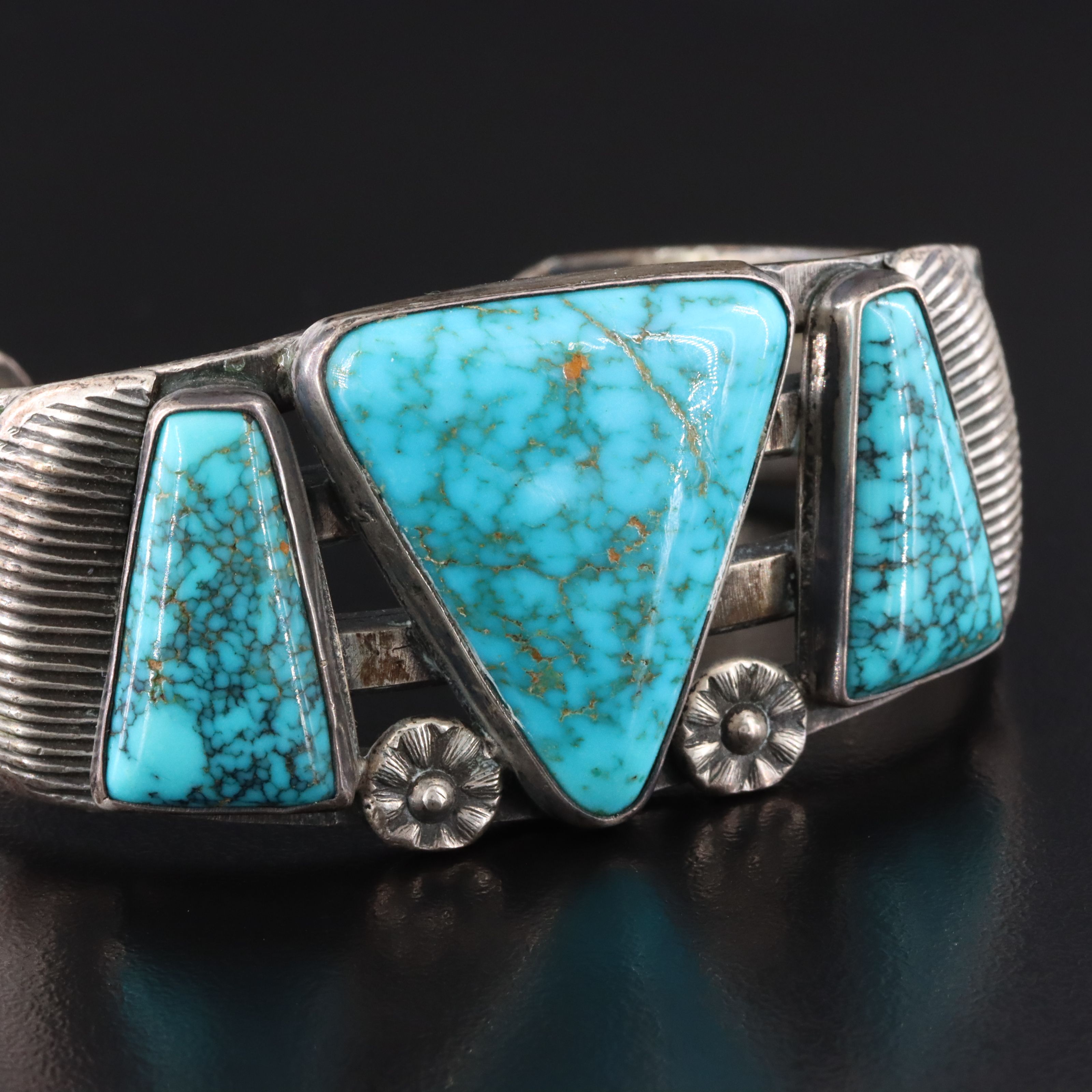Sterling Turquoise Cuff
