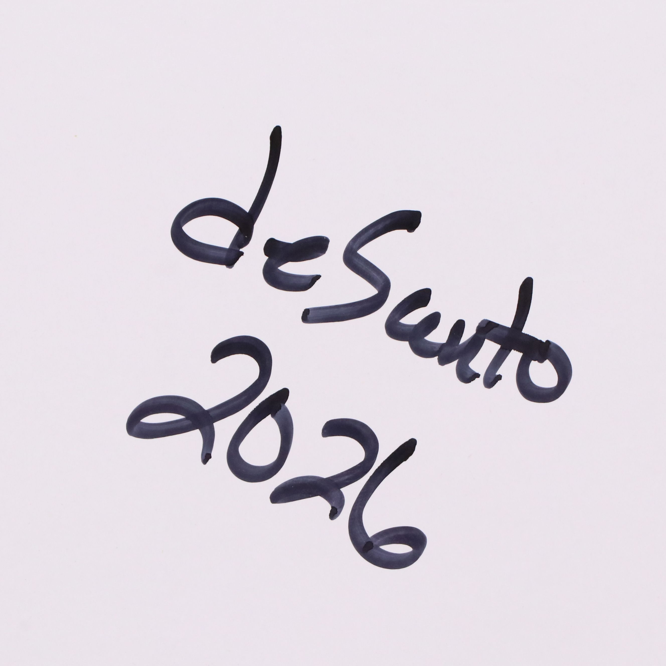 deSanto Male Nude Acrylic Painting, 2026