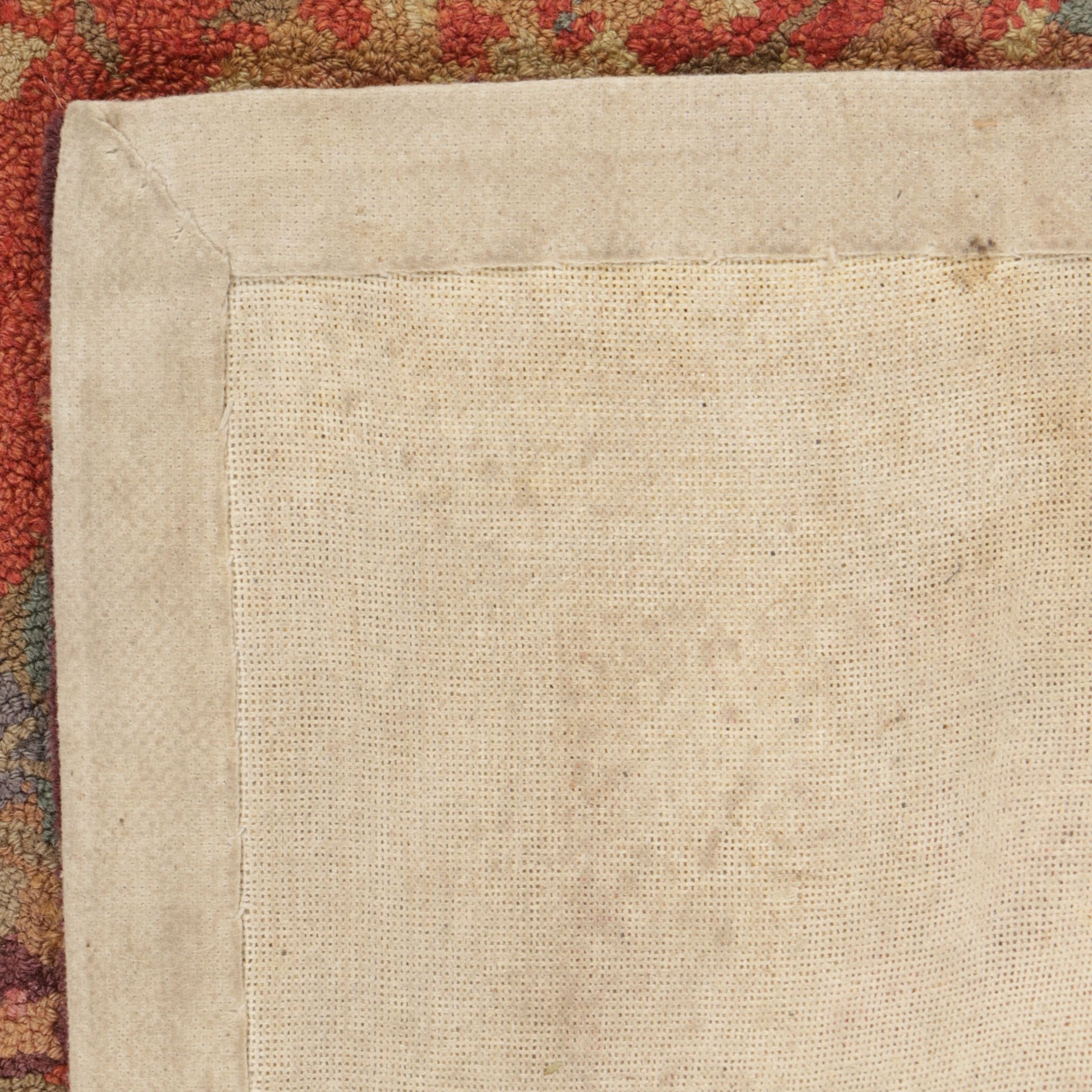 3' x 4'11 Hand-Hooked Leopard Print with Floral Accent Rugs