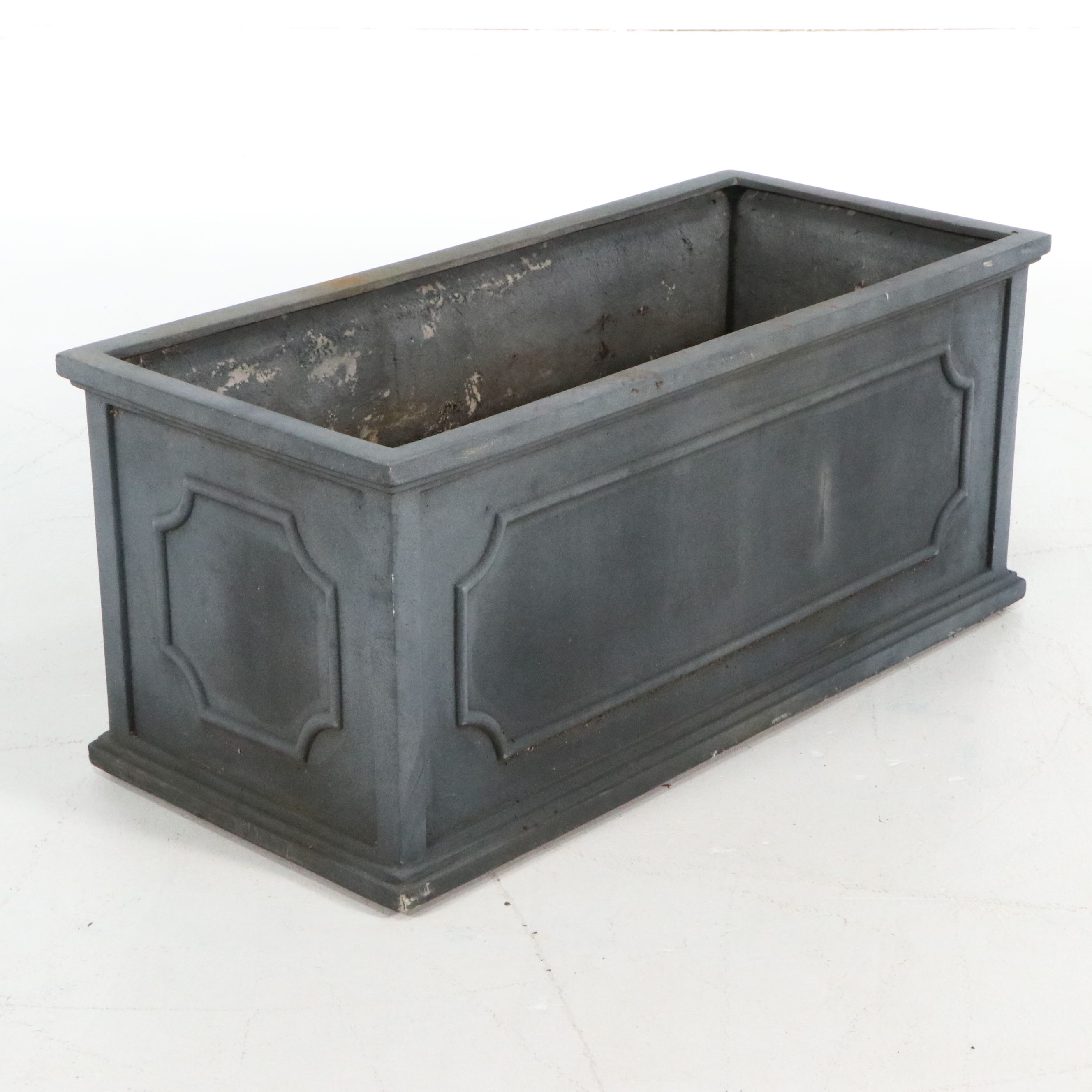 Neoclassical Style Trough Planter