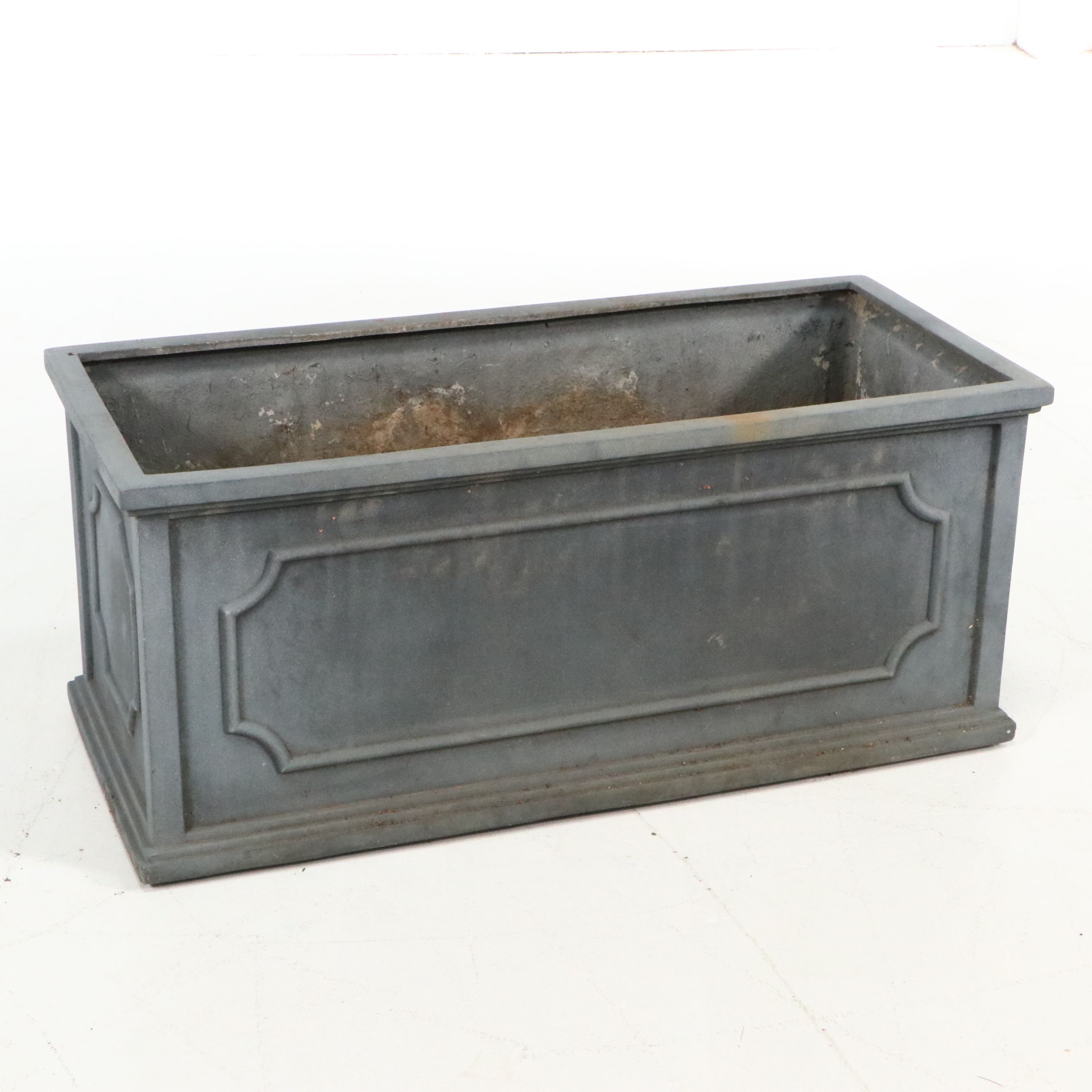 Neoclassical Style Trough Planter