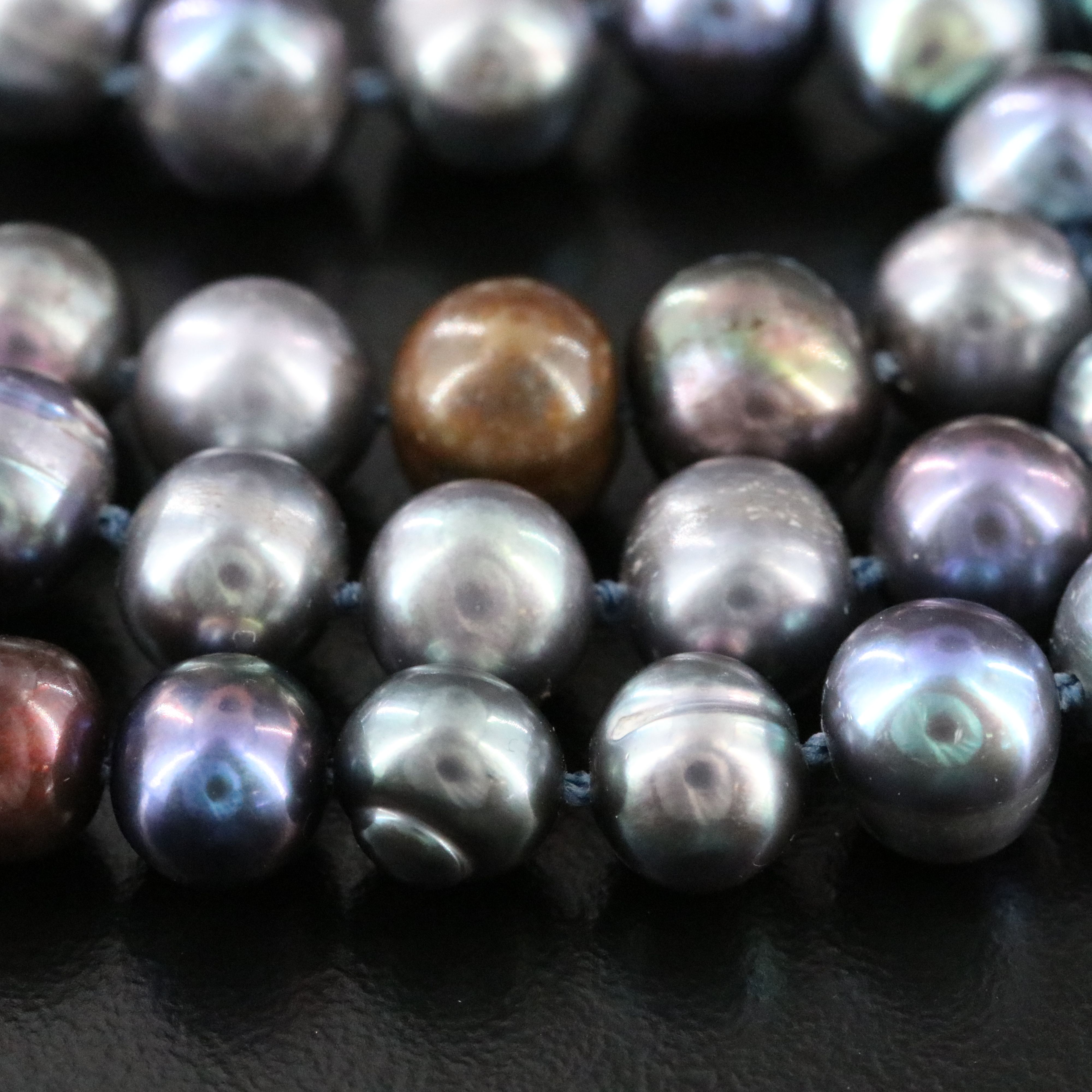 Pearl Necklace with 14K Clasp