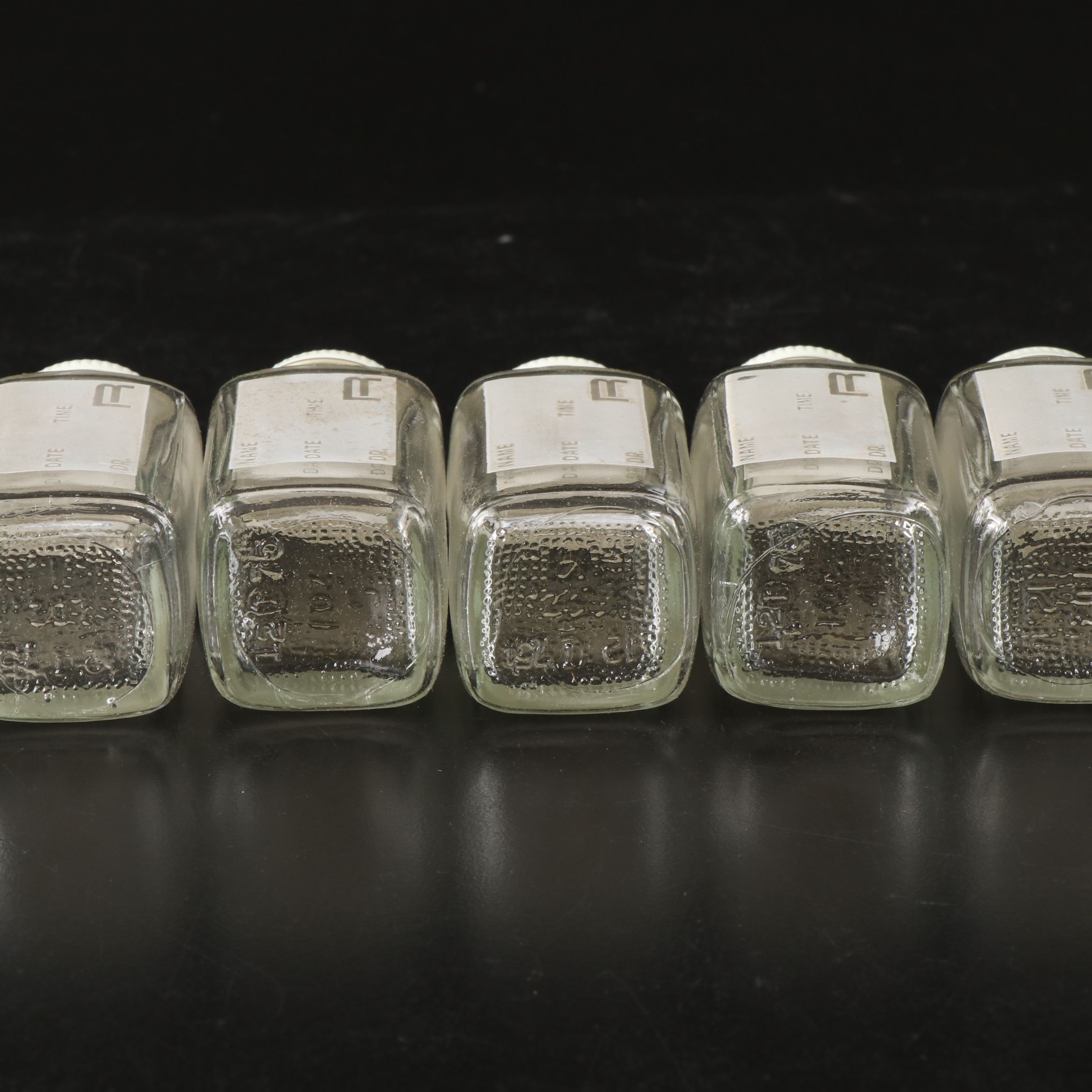 Ross Glass Specimen Bottles