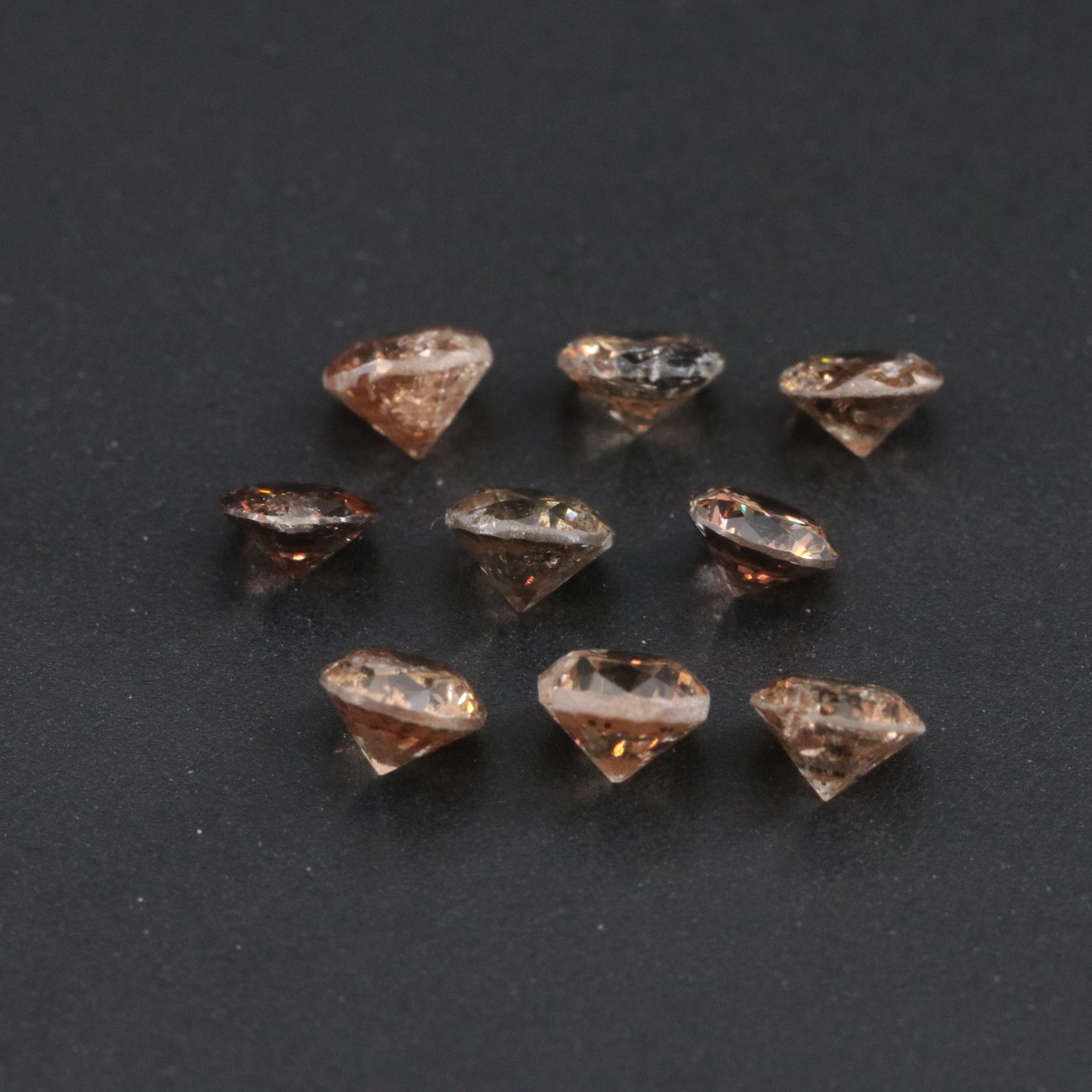 Loose 1.12 CTW Fancy Brown Diamonds