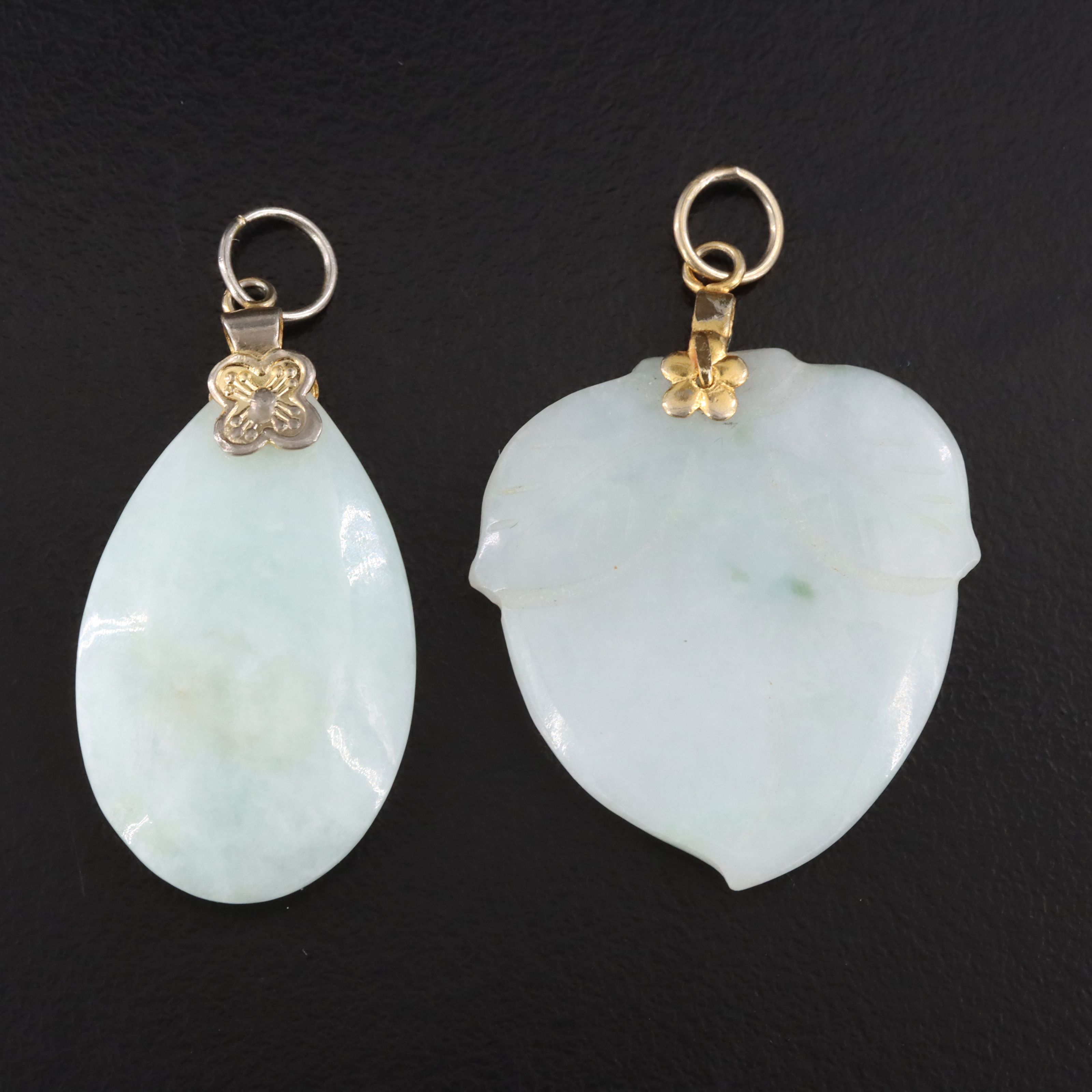 Jadeite Carved Pendants