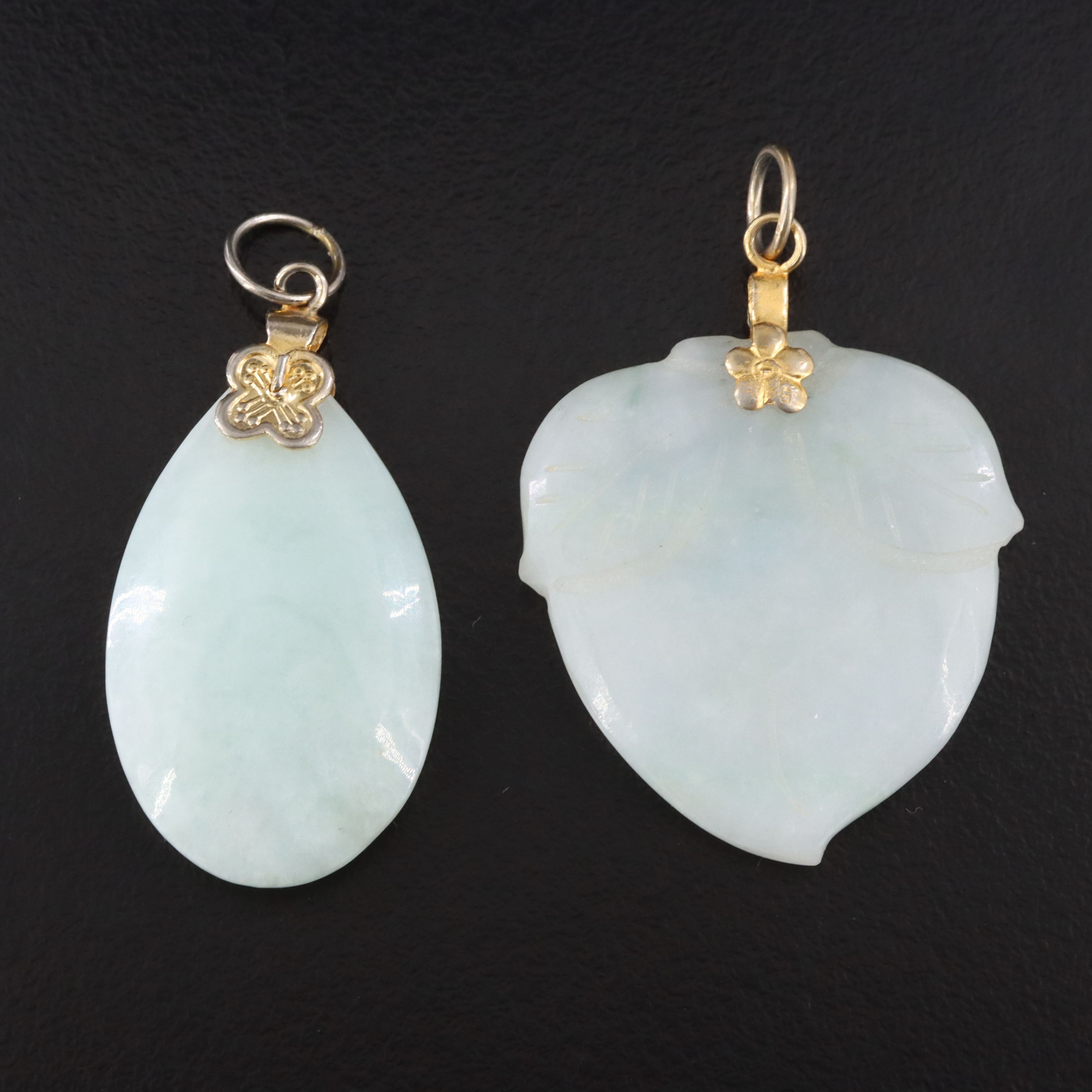 Jadeite Carved Pendants