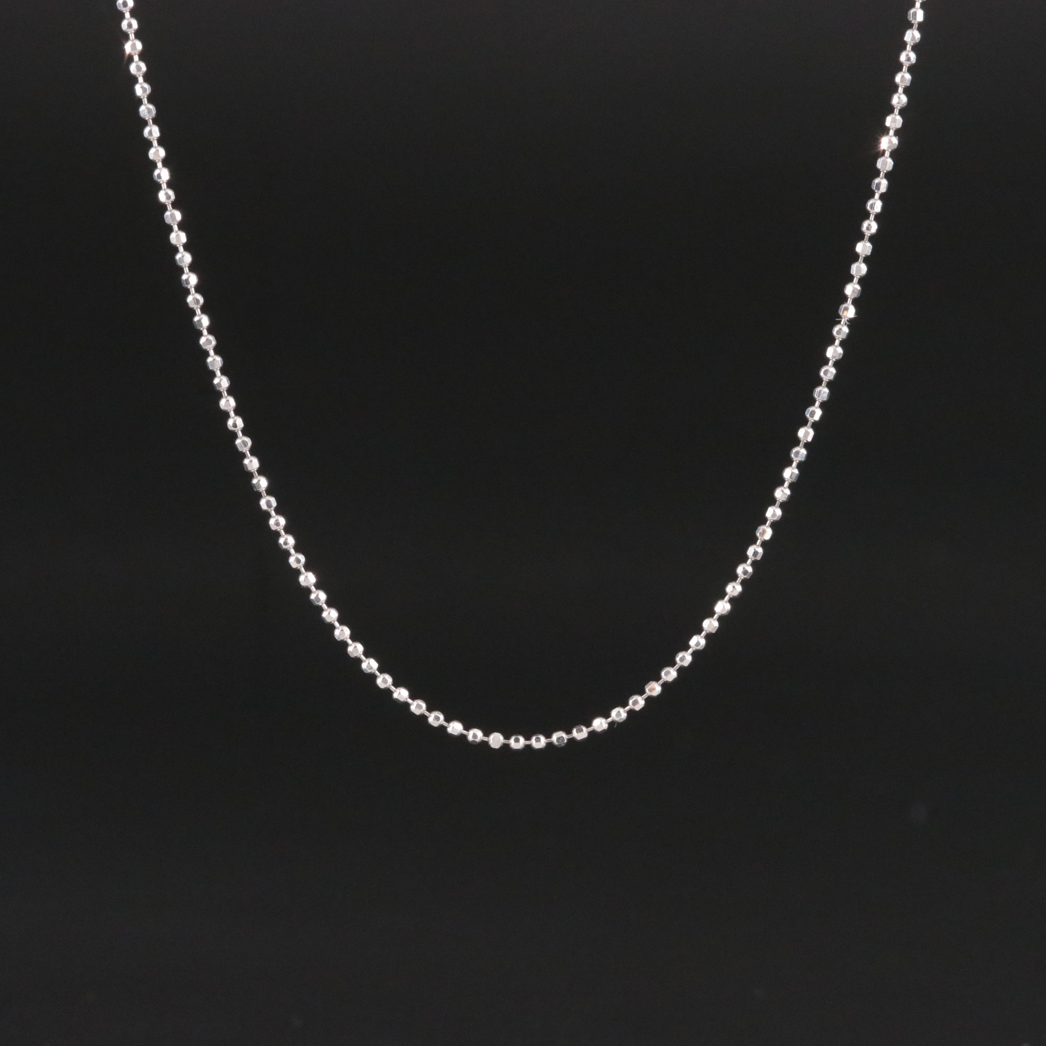14K Bead Chain Necklace