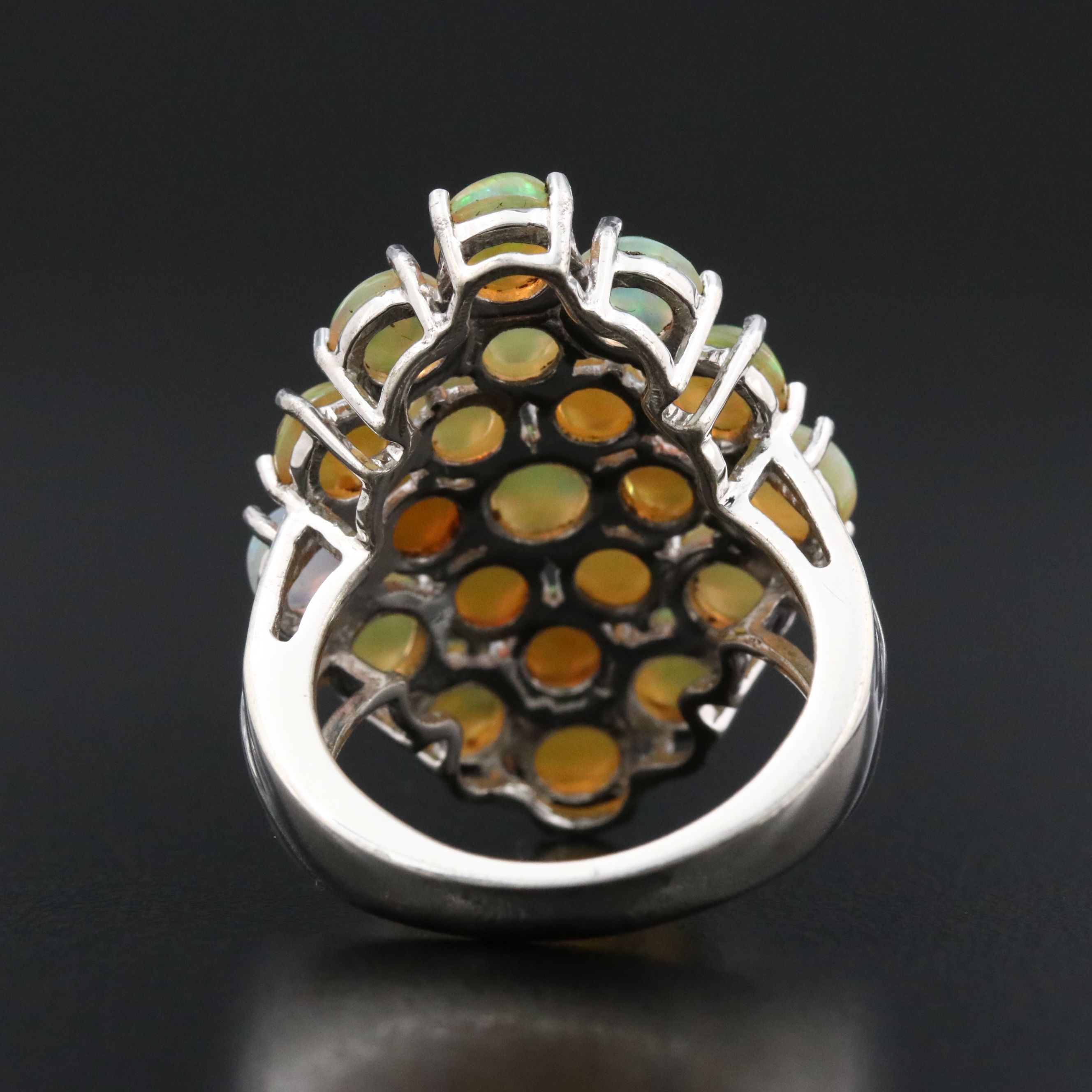 Sterling Opal Ring