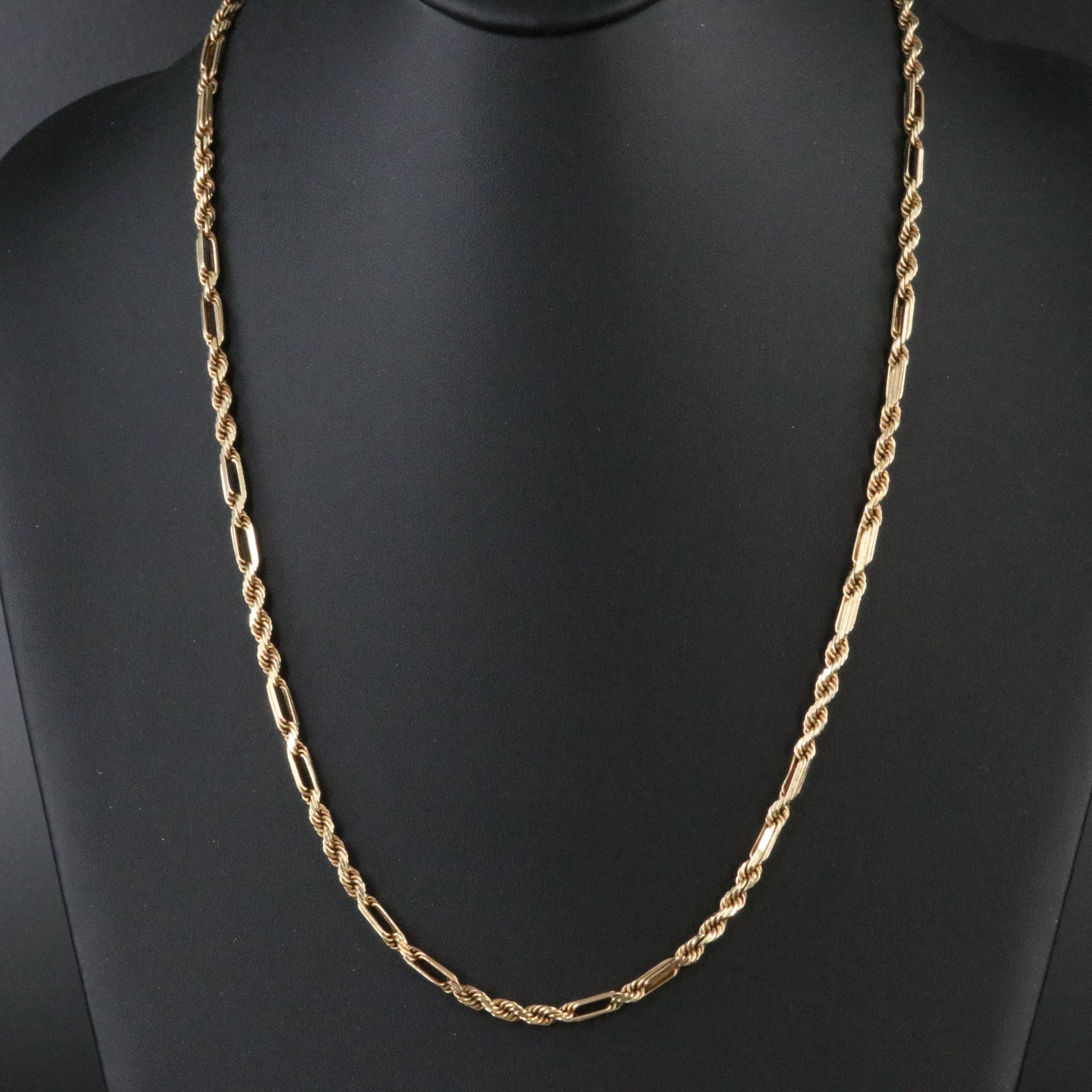 14K Figa-Rope Chain Necklace