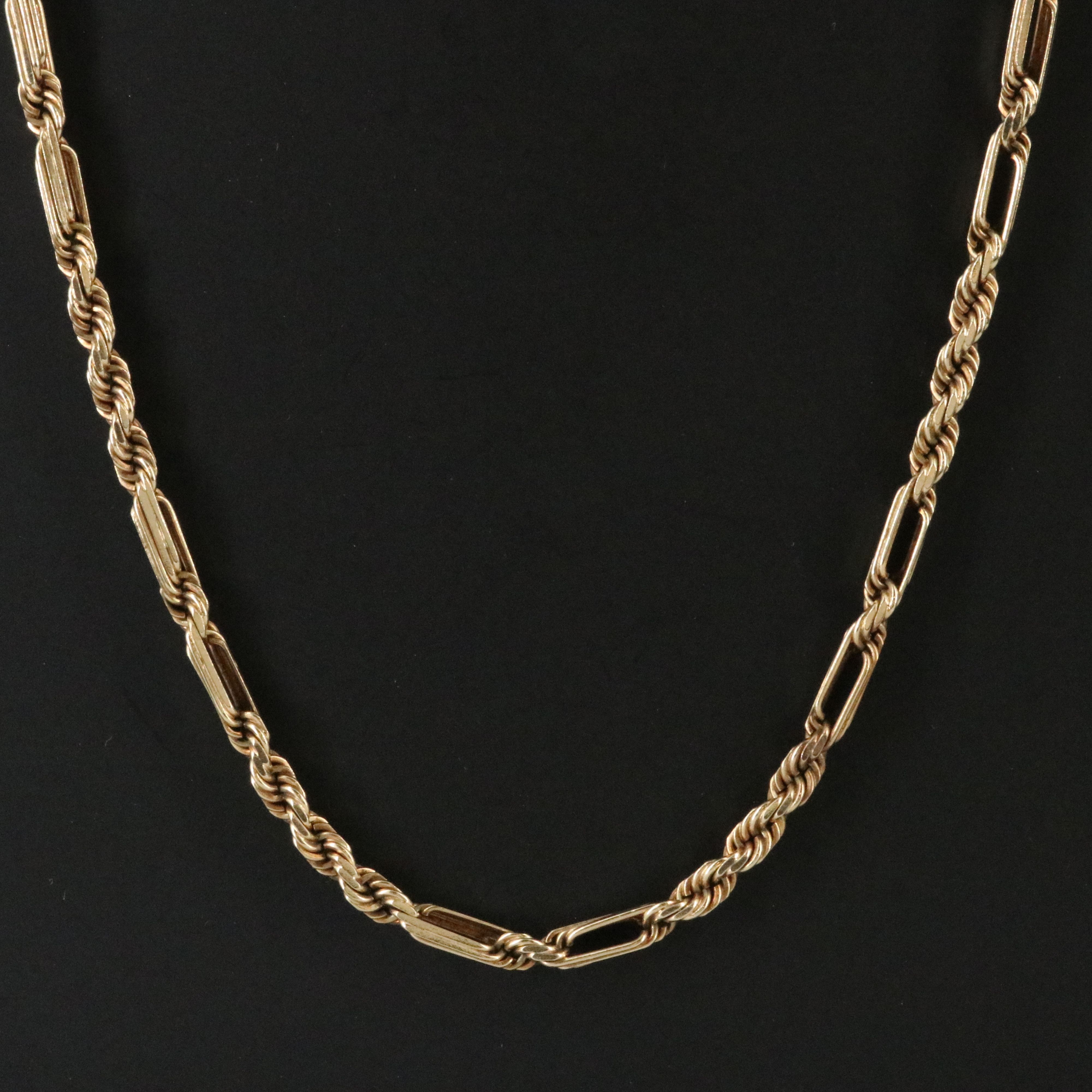 14K Figa-Rope Chain Necklace