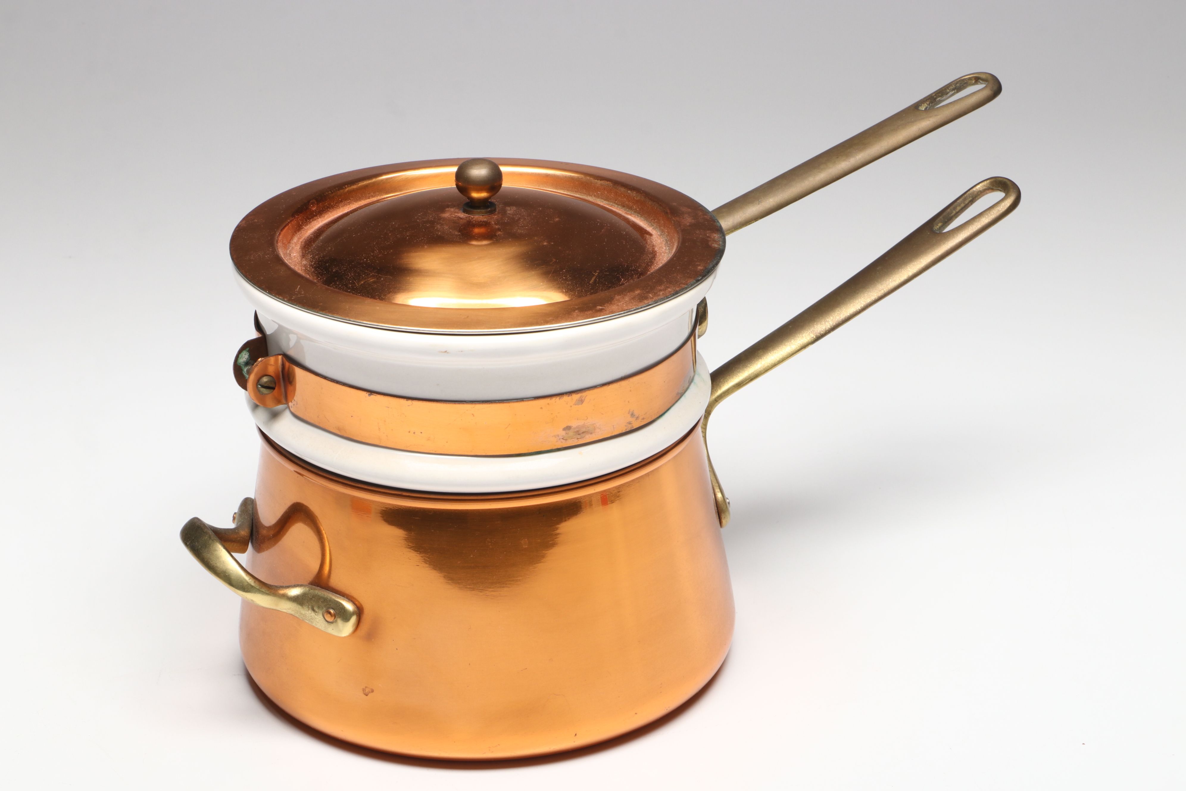 Revere-Ware Sauté Pan and More Vintage Copper Cookware