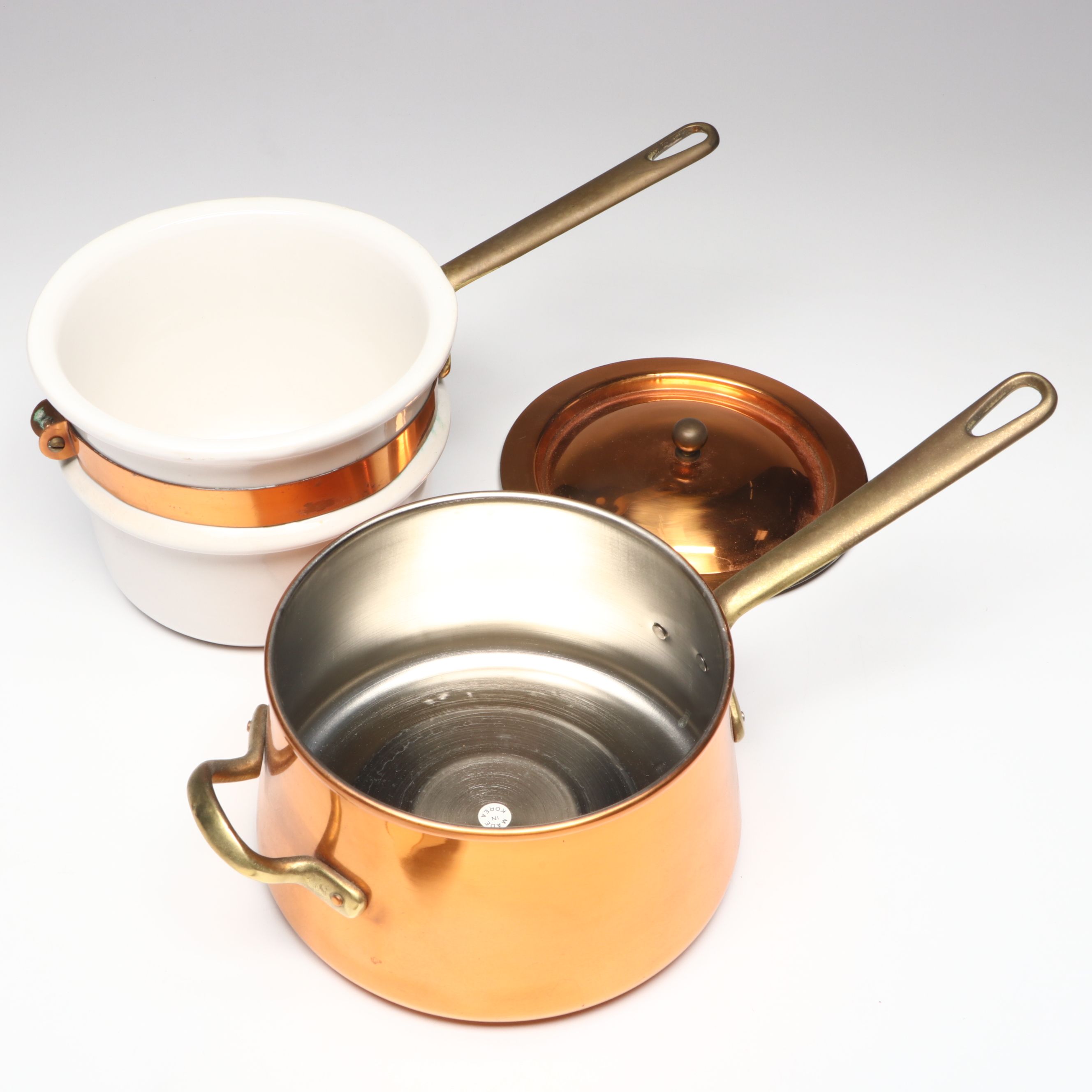 Revere-Ware Sauté Pan and More Vintage Copper Cookware