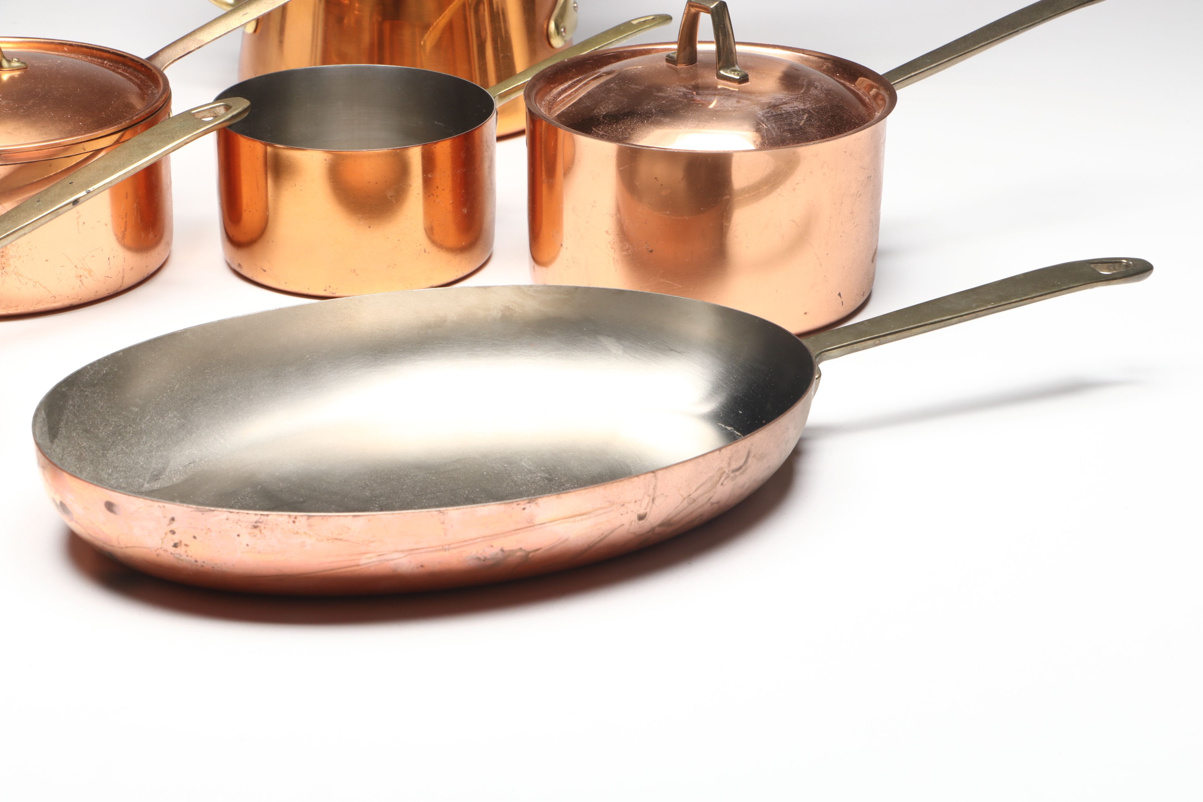 Revere-Ware Sauté Pan and More Vintage Copper Cookware