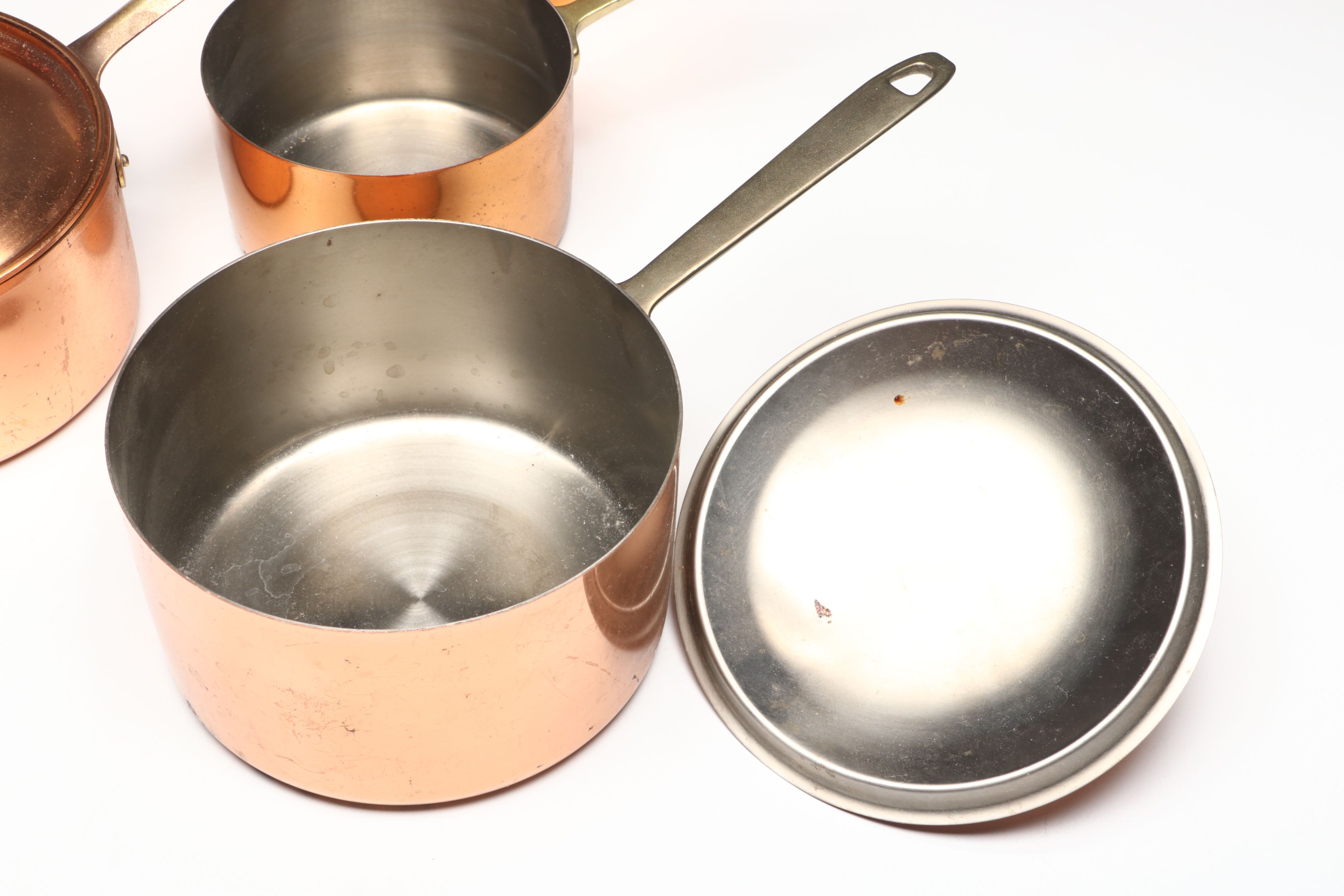 Revere-Ware Sauté Pan and More Vintage Copper Cookware