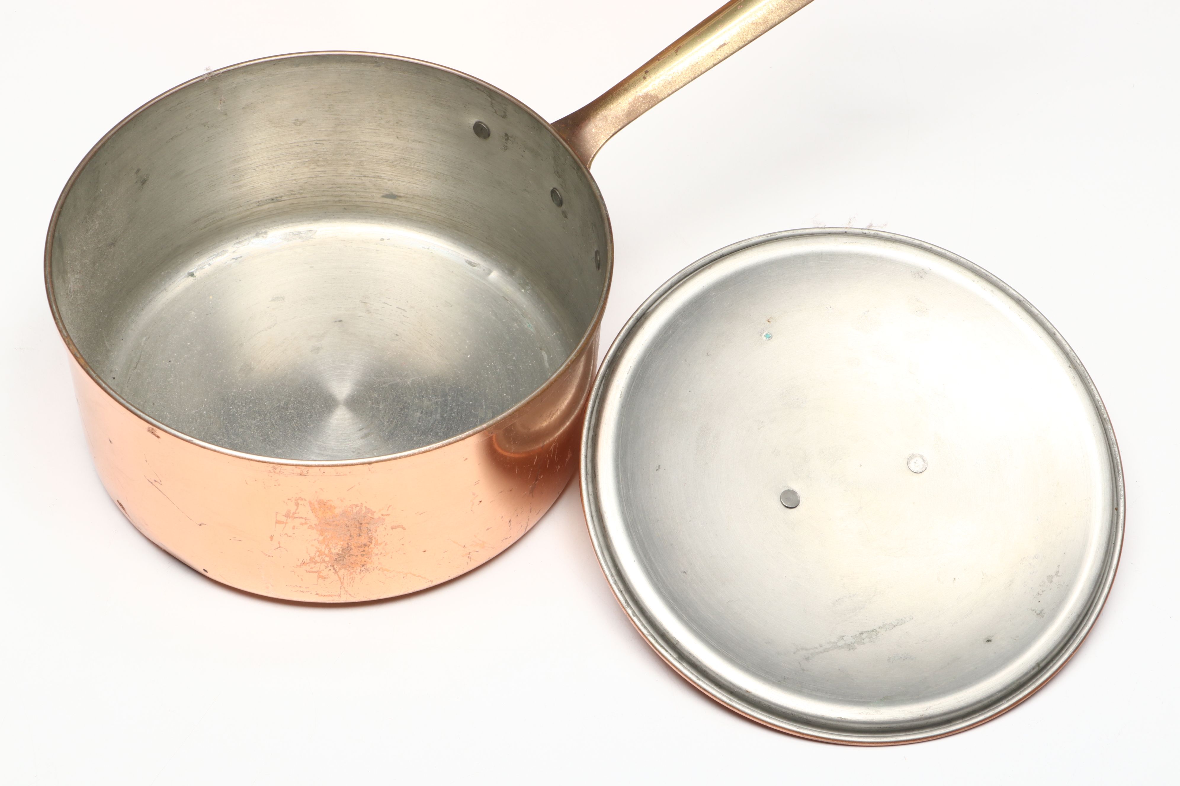 Revere-Ware Sauté Pan and More Vintage Copper Cookware