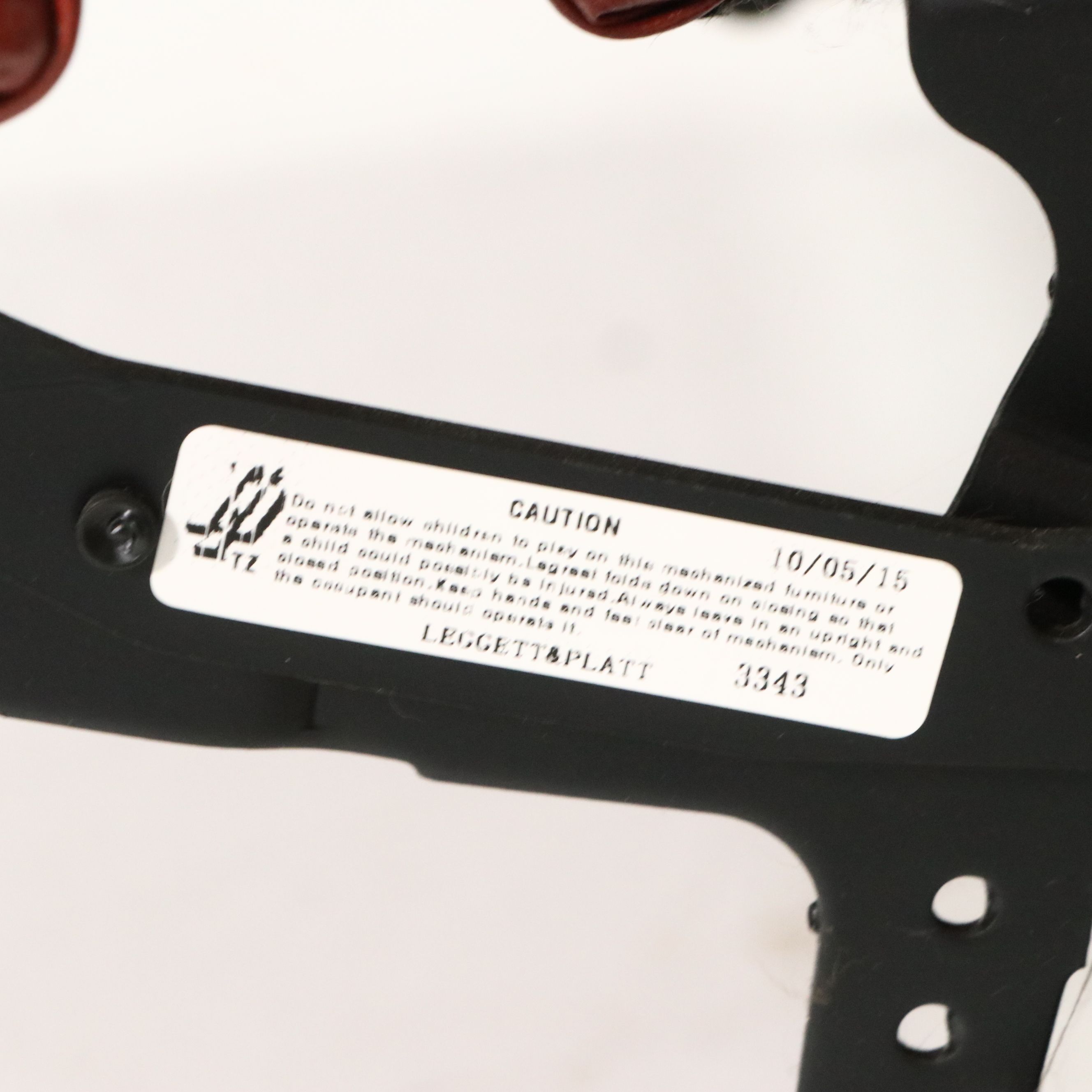 Contemporary Dual Reclining Leather Loveseat, 21st Century