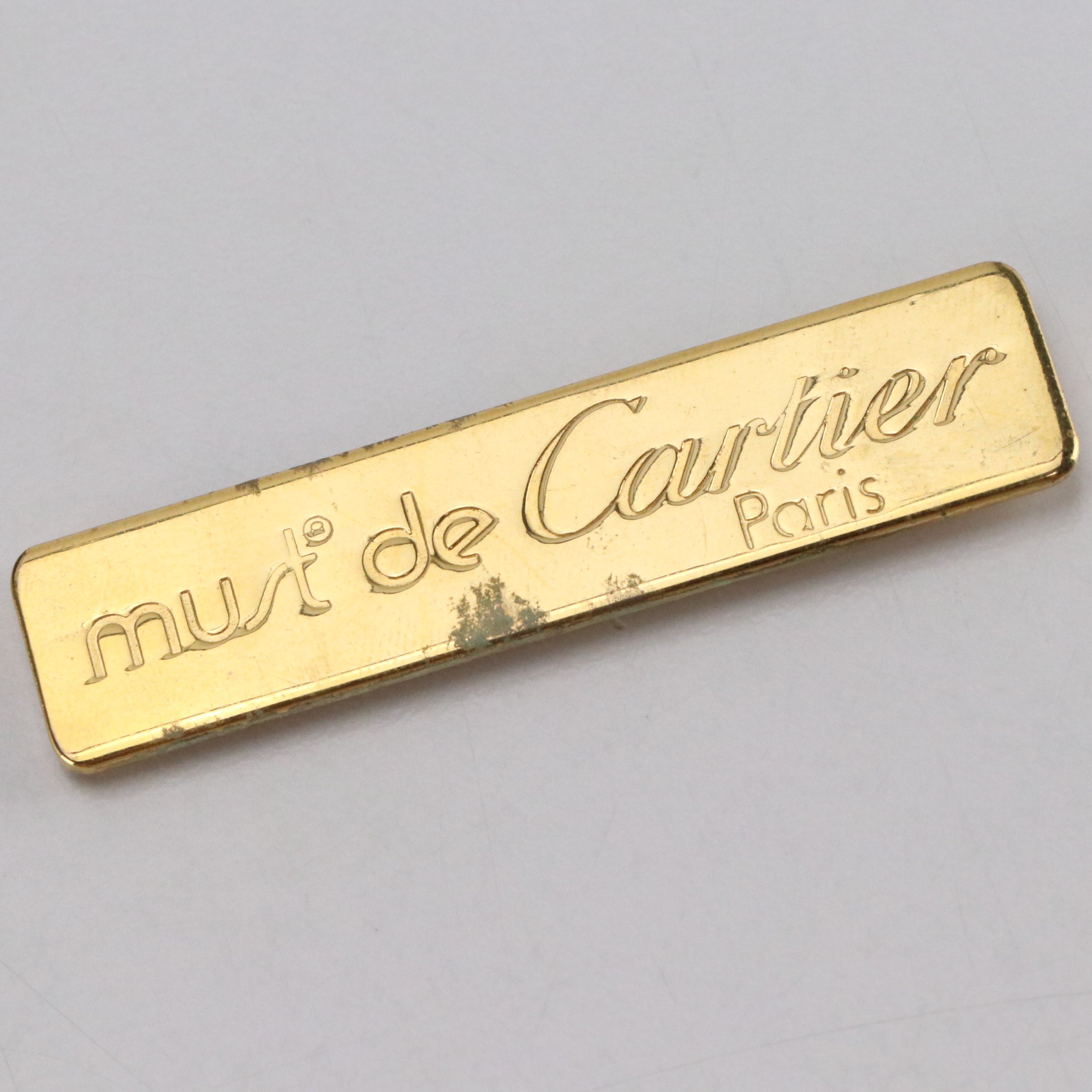 Cartier Must de Cartier Shoulder Bag in Bordeaux Leather