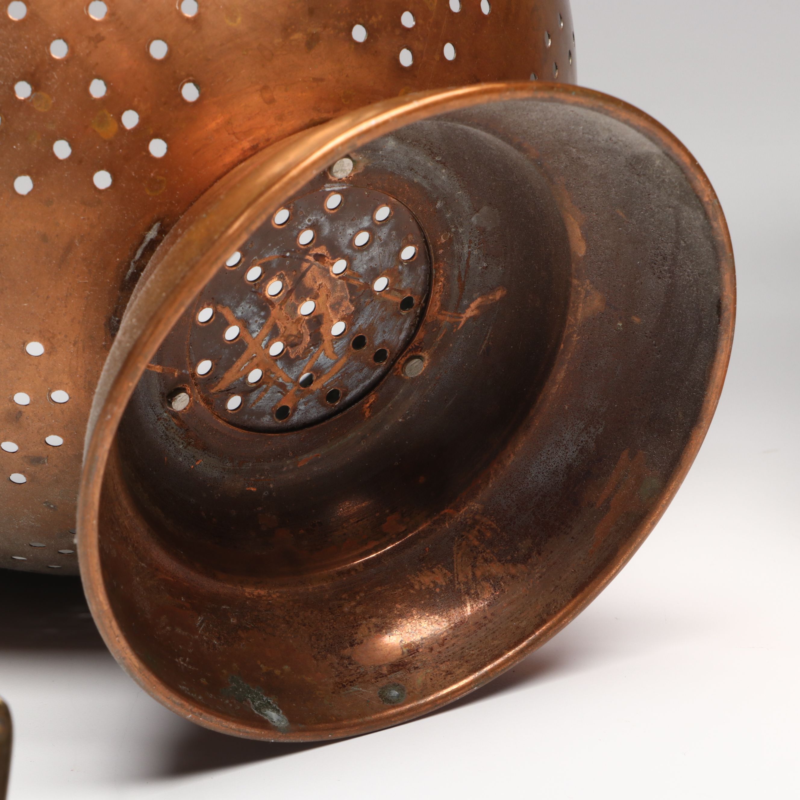 Pasta Canister, Utensils with Hanging Rack and More Copper Kitchenware