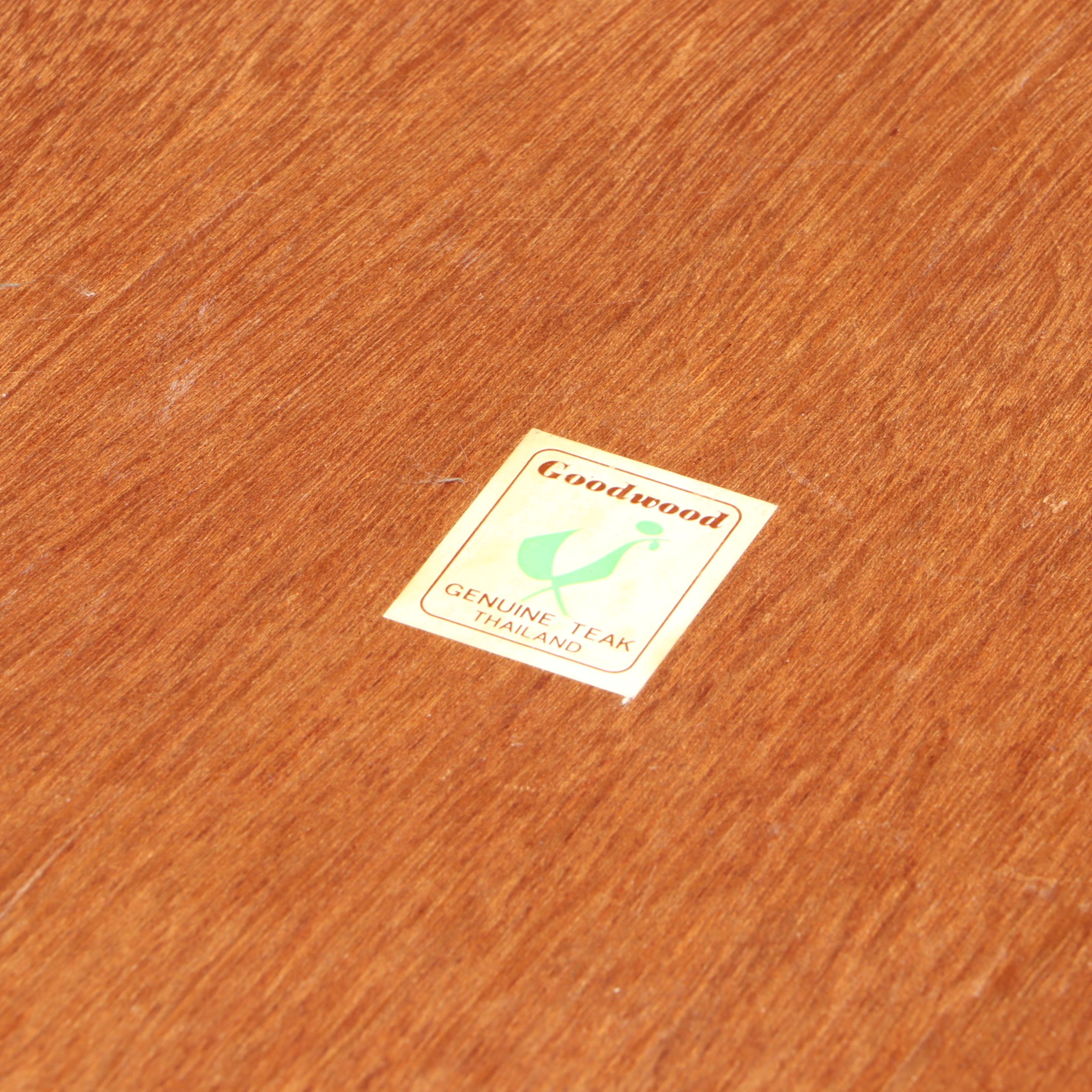 Mid Century Modern Style Wood Cutting Board and Trays with Other Tableware