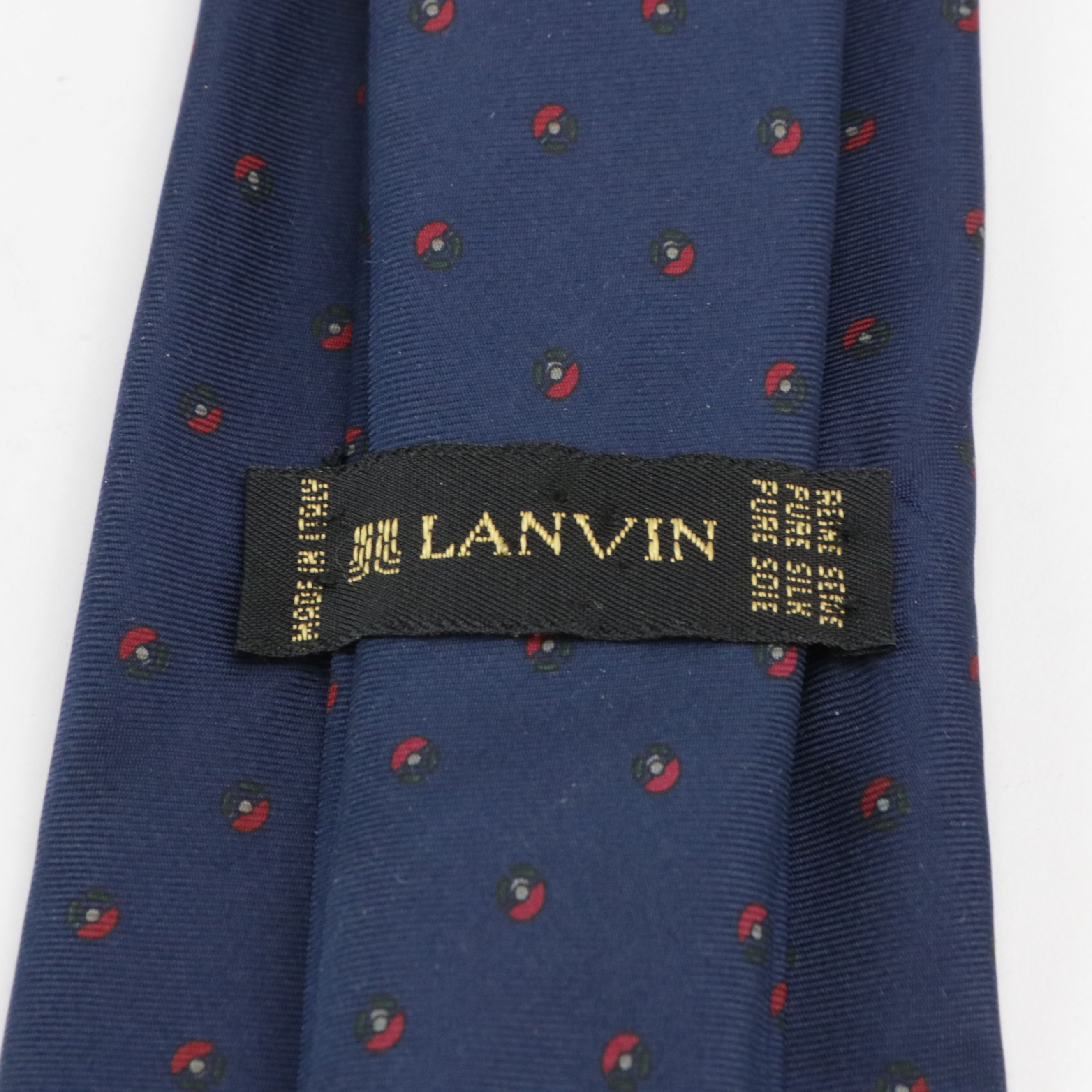 Bert Pulitzer and Lanvin Silk Printed With Other Pierre Cardin Printed Neckties