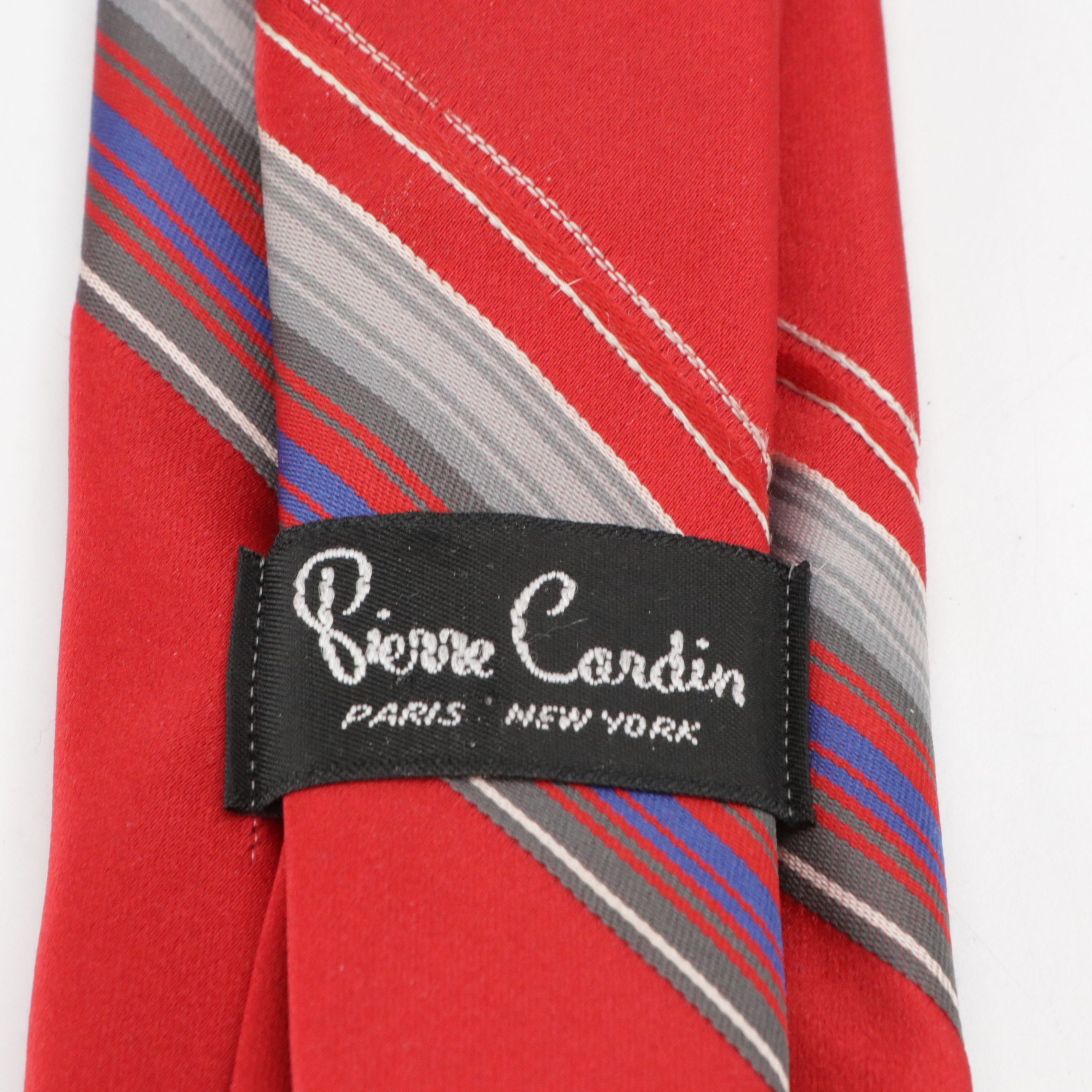 Bert Pulitzer and Lanvin Silk Printed With Other Pierre Cardin Printed Neckties
