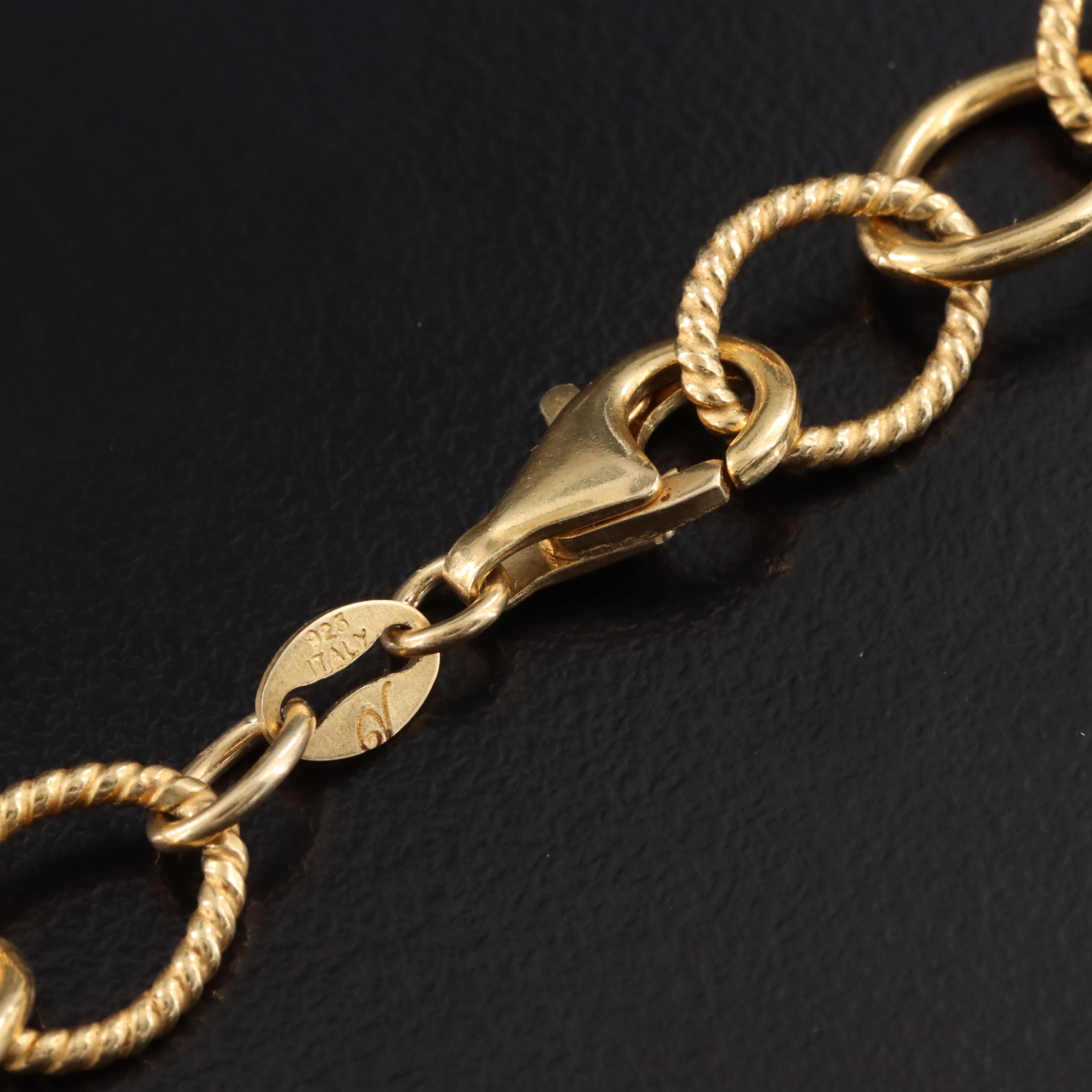 Sterling Pearl Station Necklace