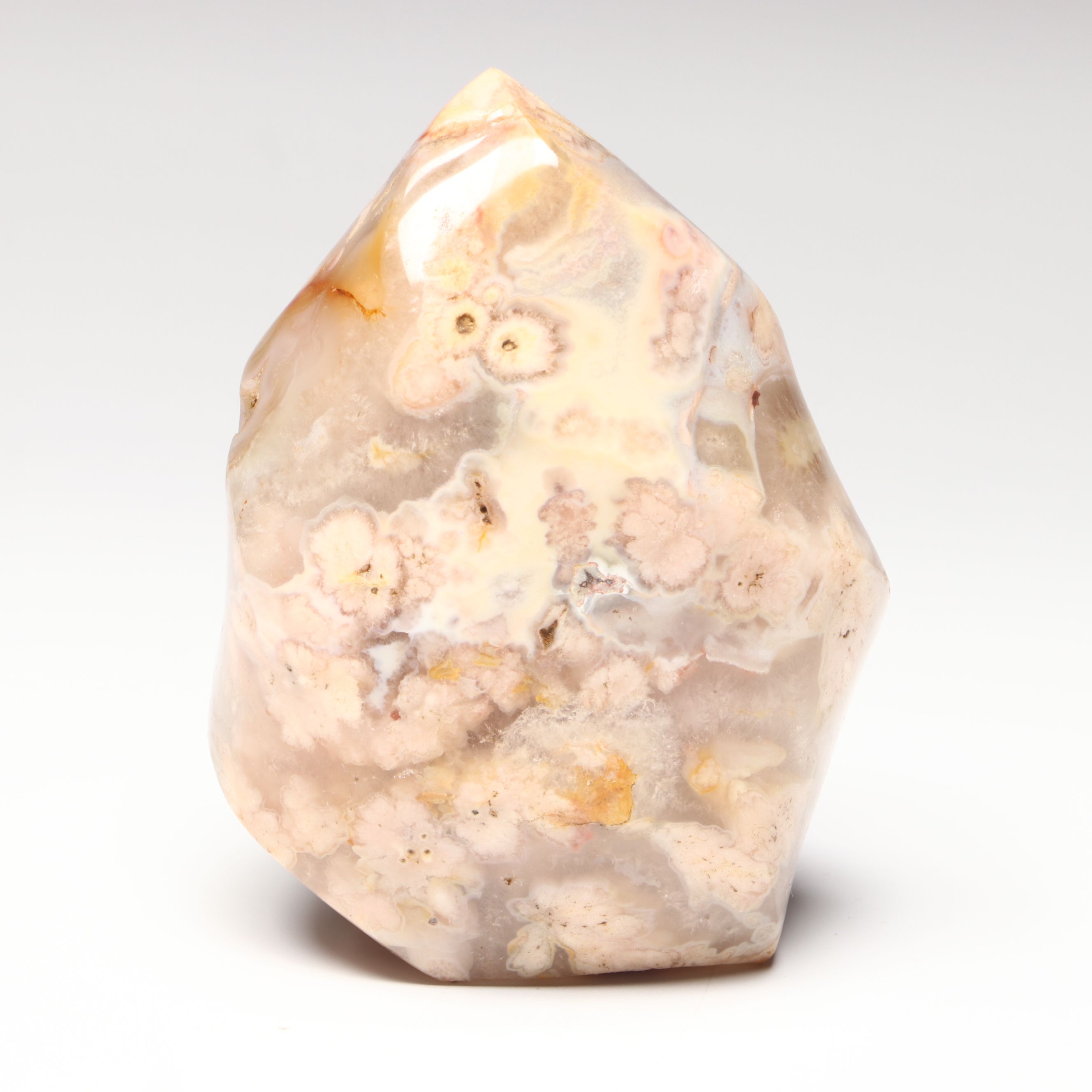 Red Agate Geode, Flower Agate, and More Polished Specimens