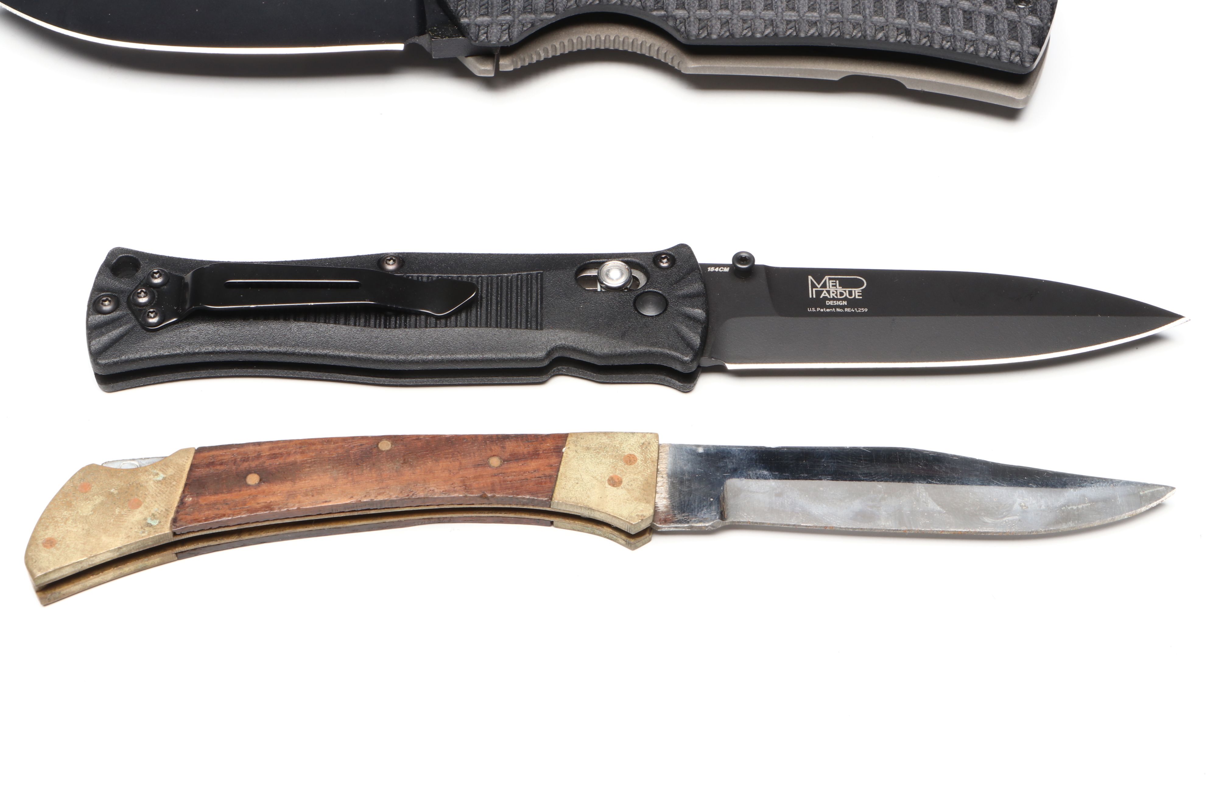 Beretta Titanium Micarta and More Pocket Knives with Throwing Knives